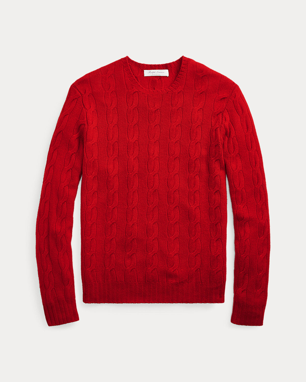 Ralph Lauren CableKnit Cashmere Sweater