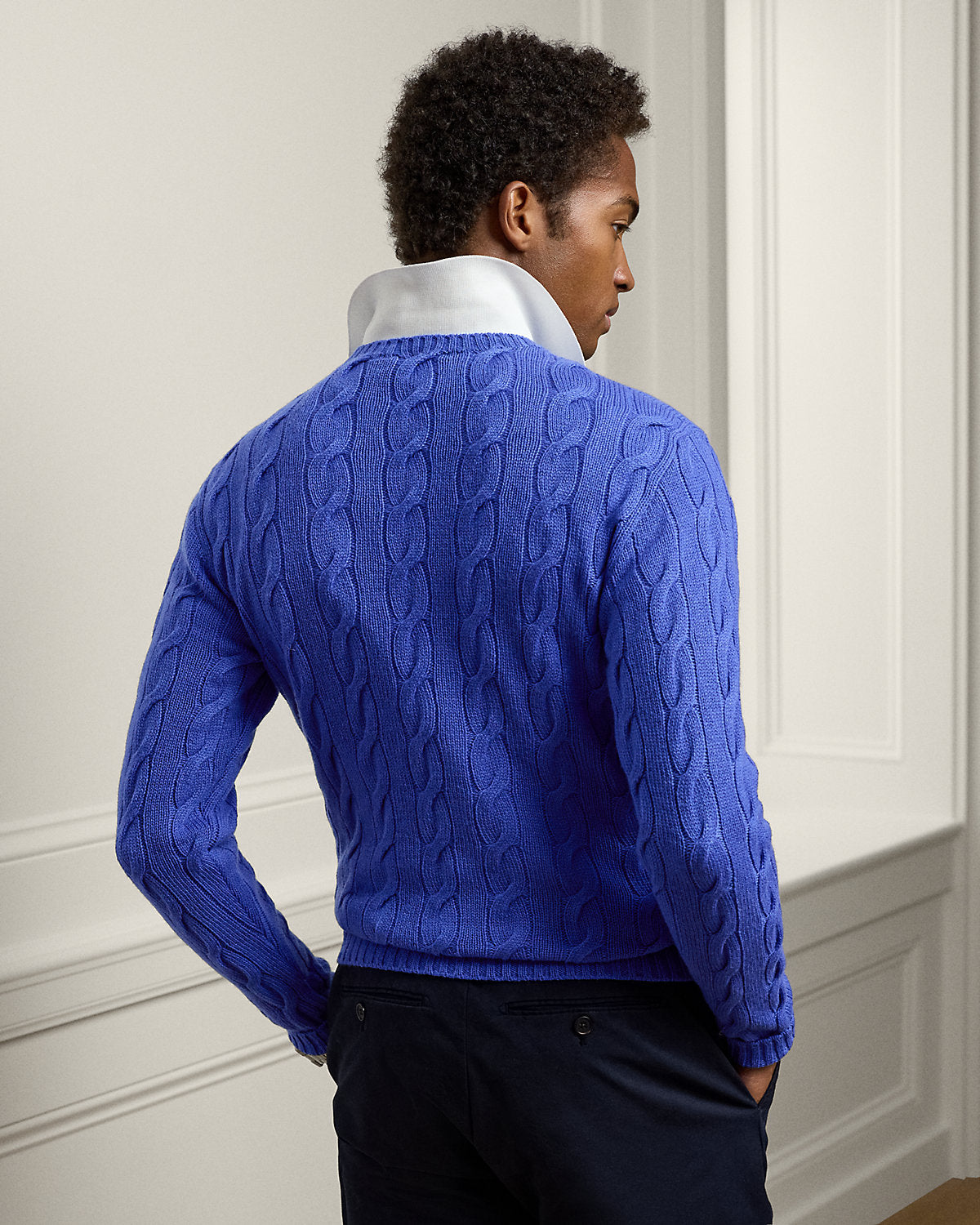 Ralph Lauren CableKnit Cashmere Sweater