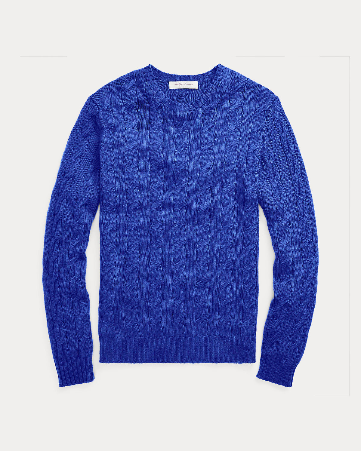 Ralph Lauren CableKnit Cashmere Sweater