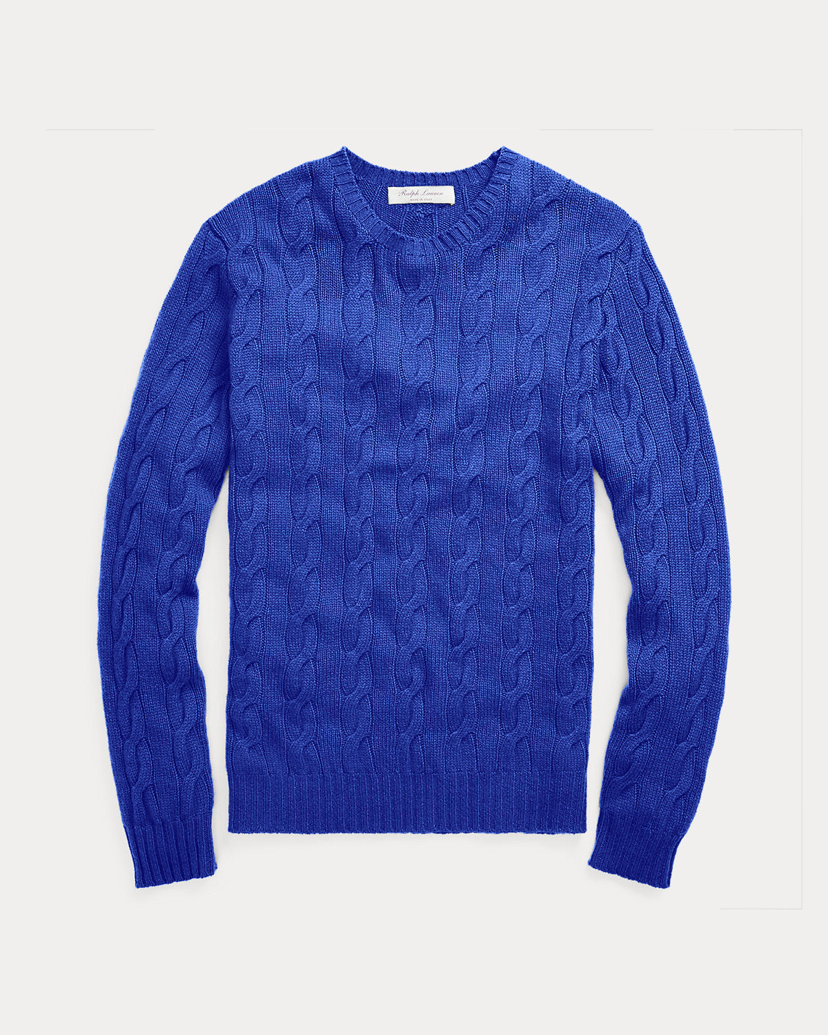 Ralph Lauren CableKnit Cashmere Sweater