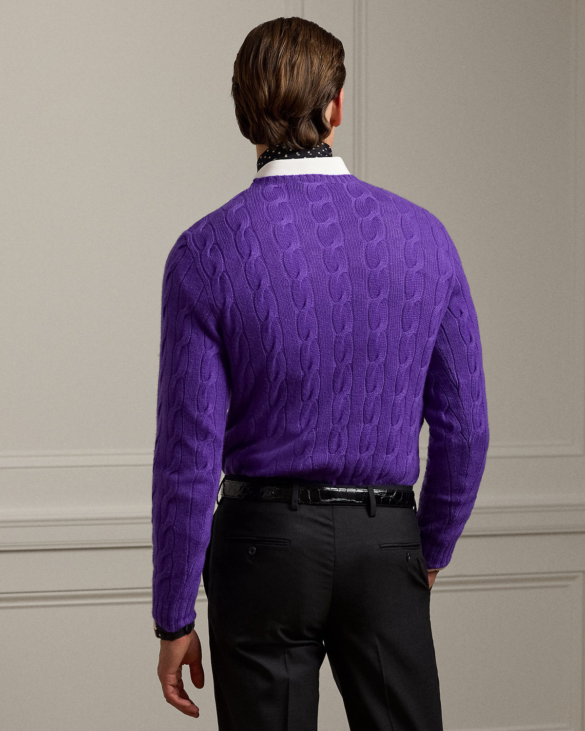 Ralph Lauren CableKnit Cashmere Sweater