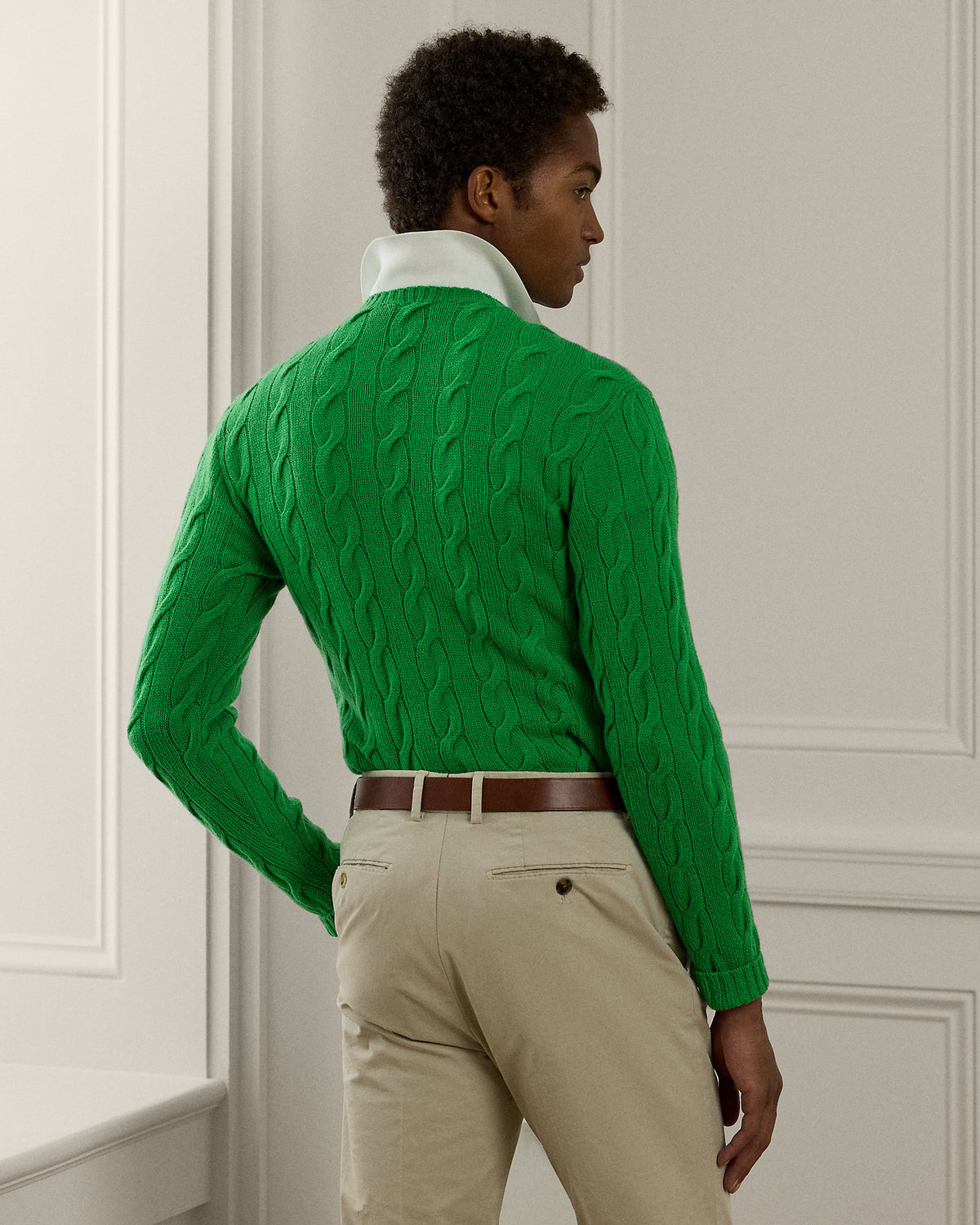 Ralph Lauren CableKnit Cashmere Sweater