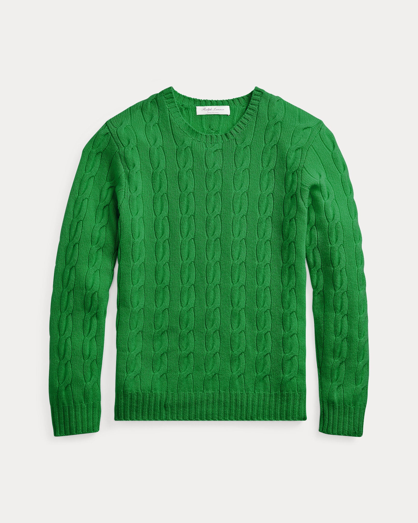Ralph Lauren CableKnit Cashmere Sweater