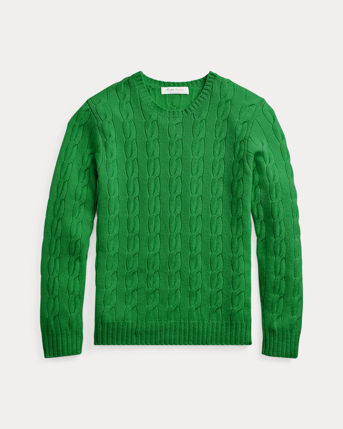 Ralph Lauren CableKnit Cashmere Sweater