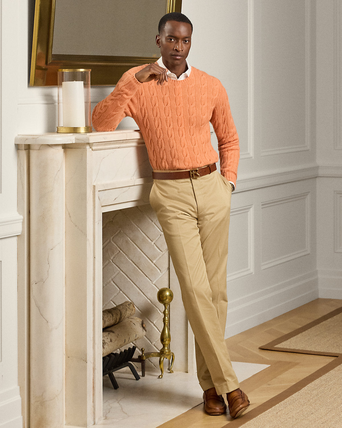Ralph Lauren CableKnit Cashmere Sweater