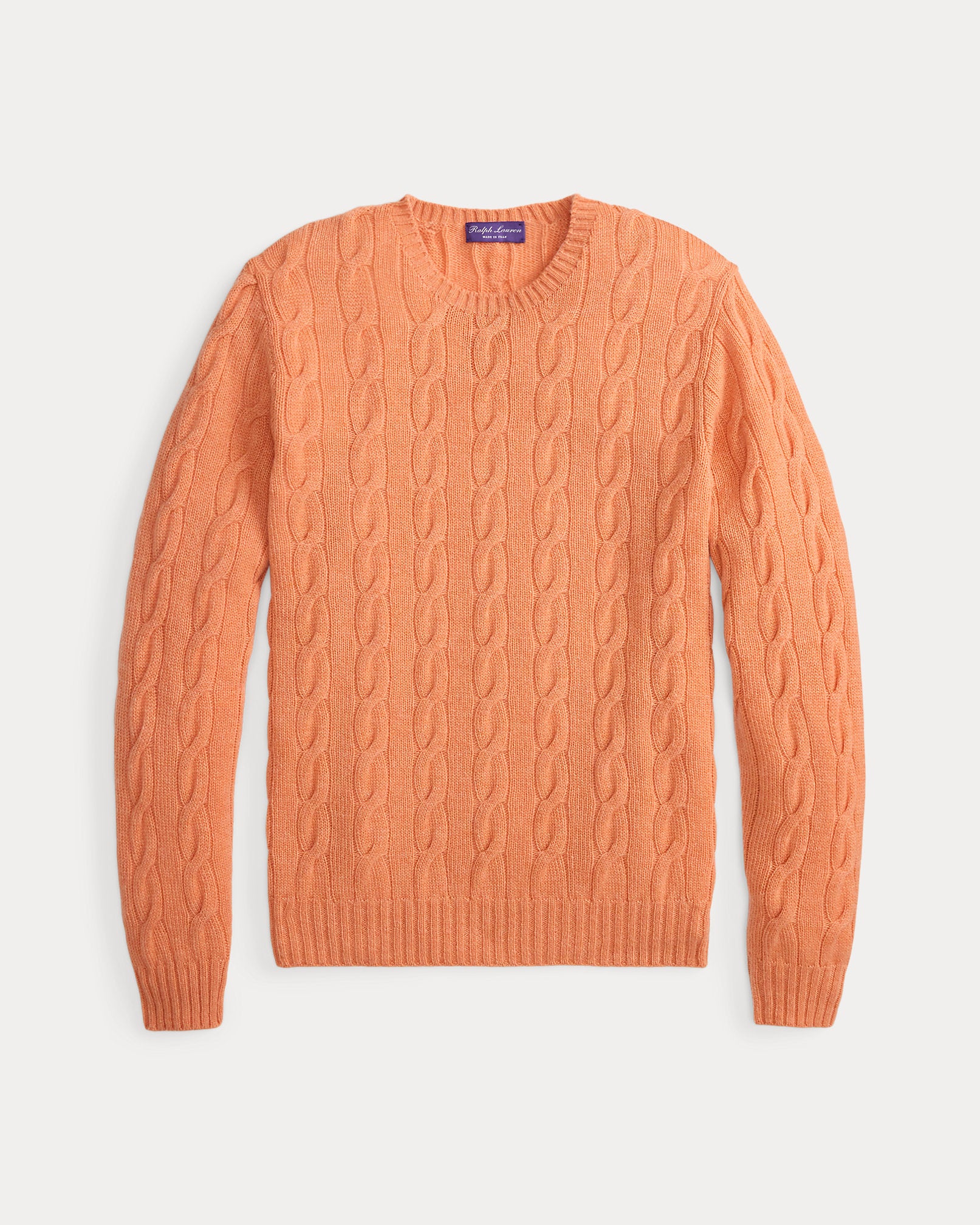 Ralph Lauren CableKnit Cashmere Sweater