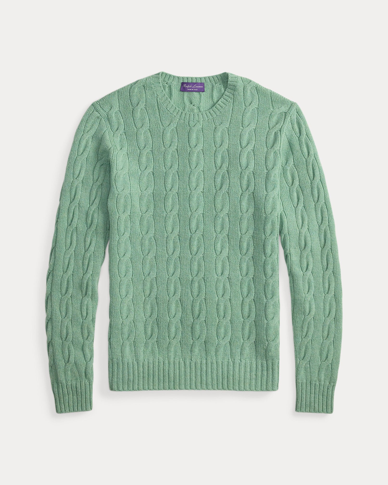 Ralph Lauren CableKnit Cashmere Sweater