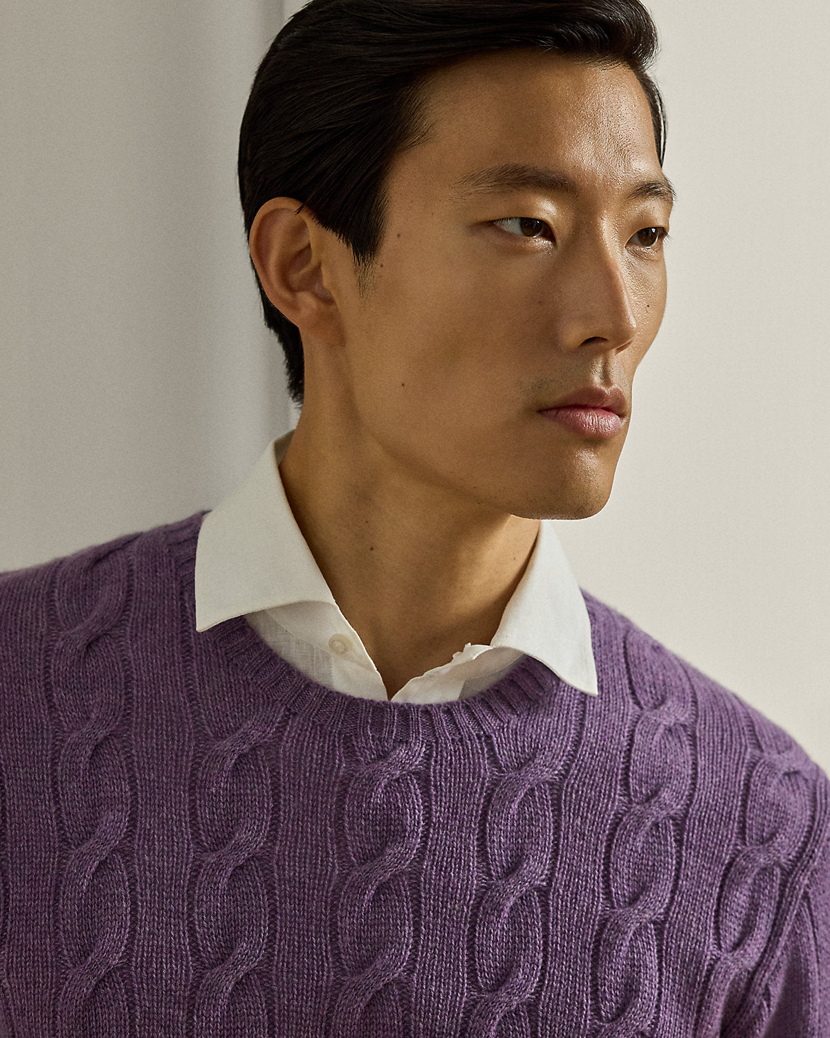 Ralph Lauren CableKnit Cashmere Sweater