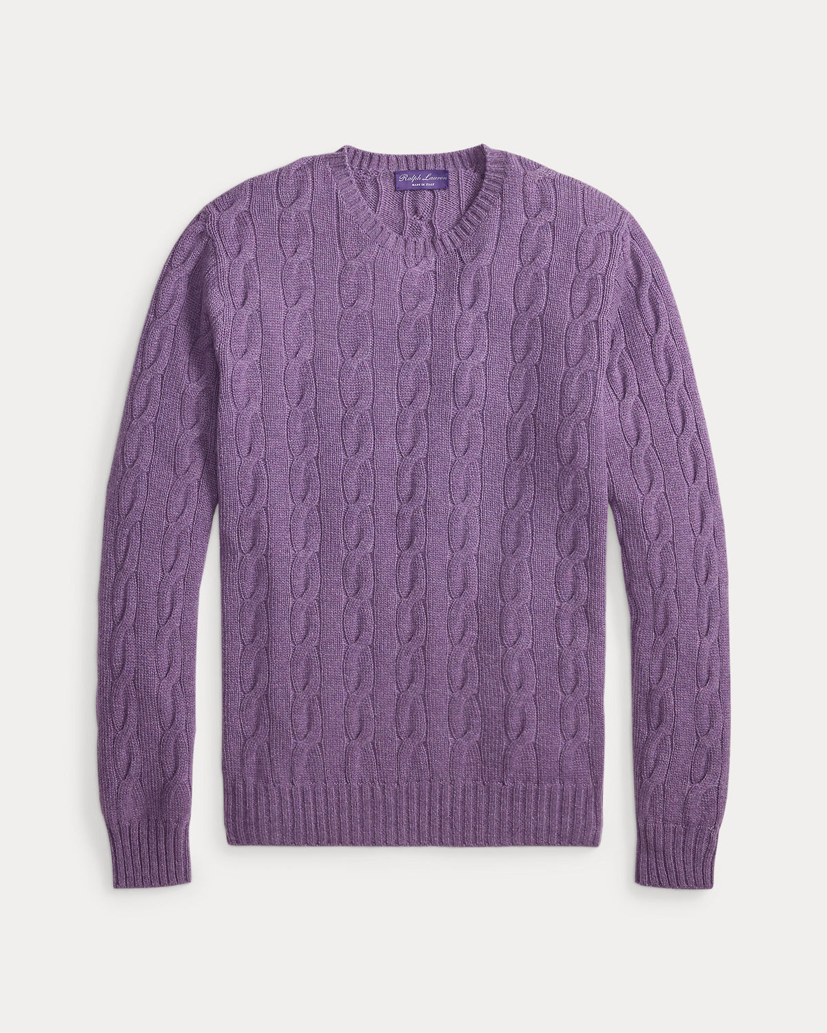Ralph Lauren CableKnit Cashmere Sweater