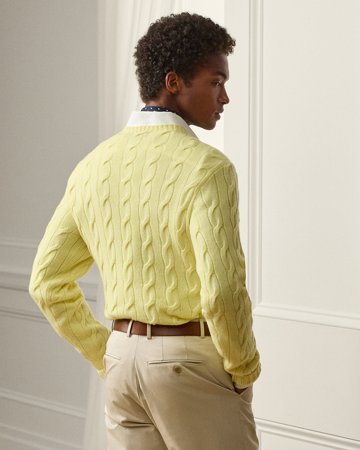 Ralph Lauren CableKnit Cashmere Sweater