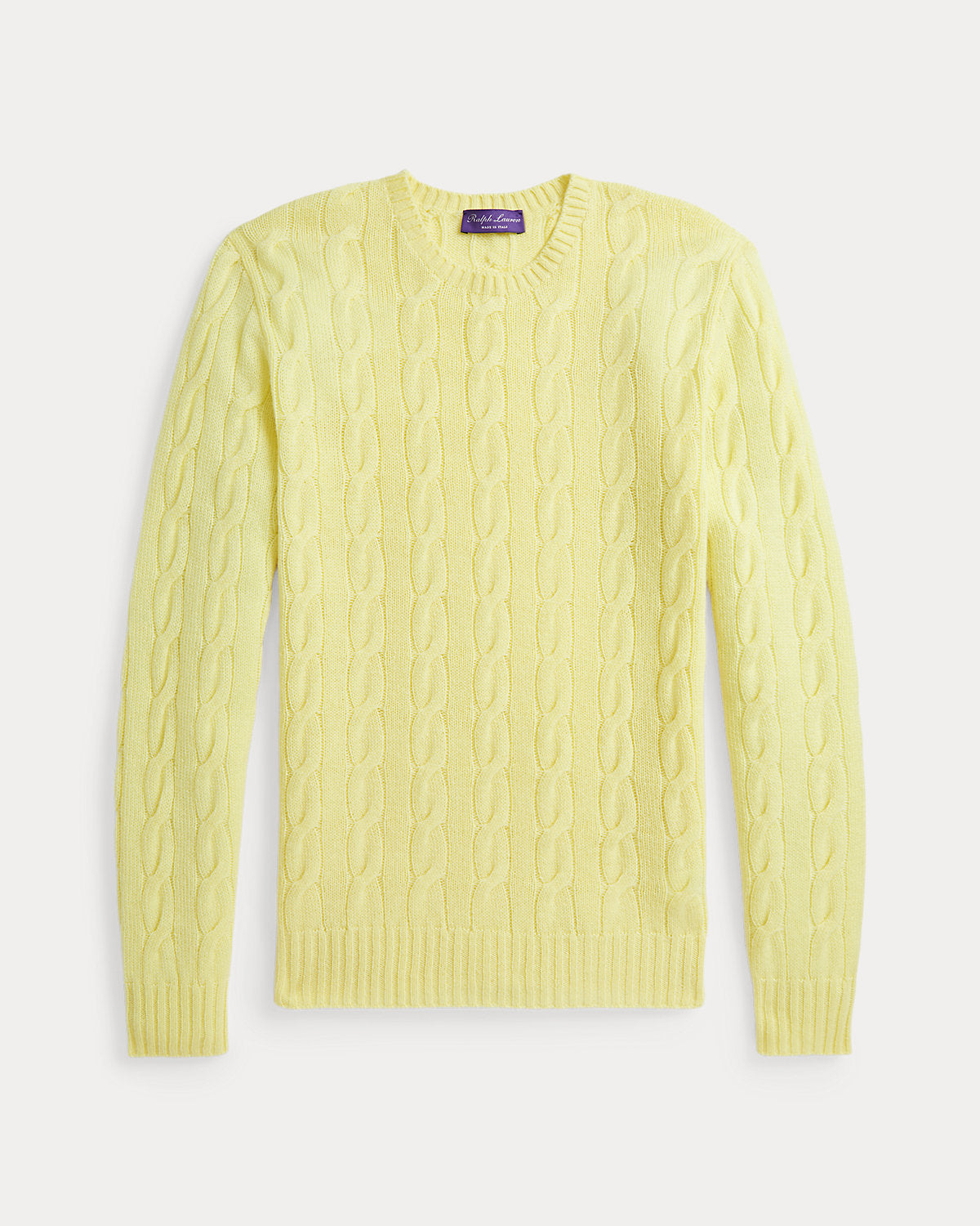Ralph Lauren CableKnit Cashmere Sweater