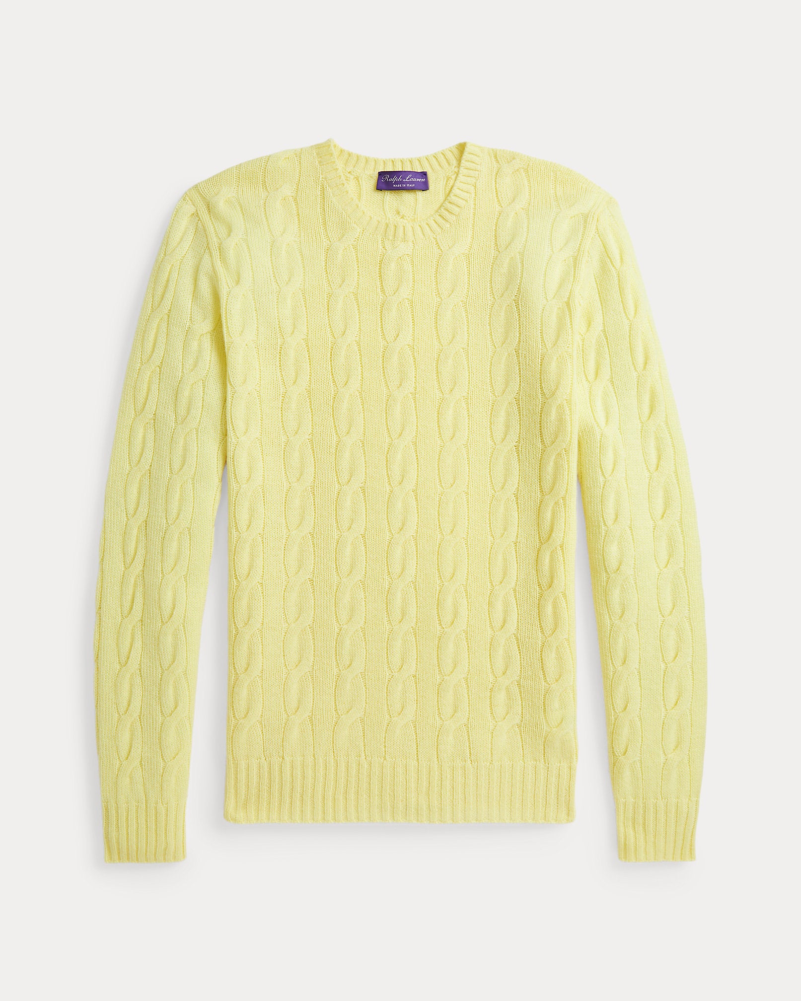 Ralph Lauren CableKnit Cashmere Sweater