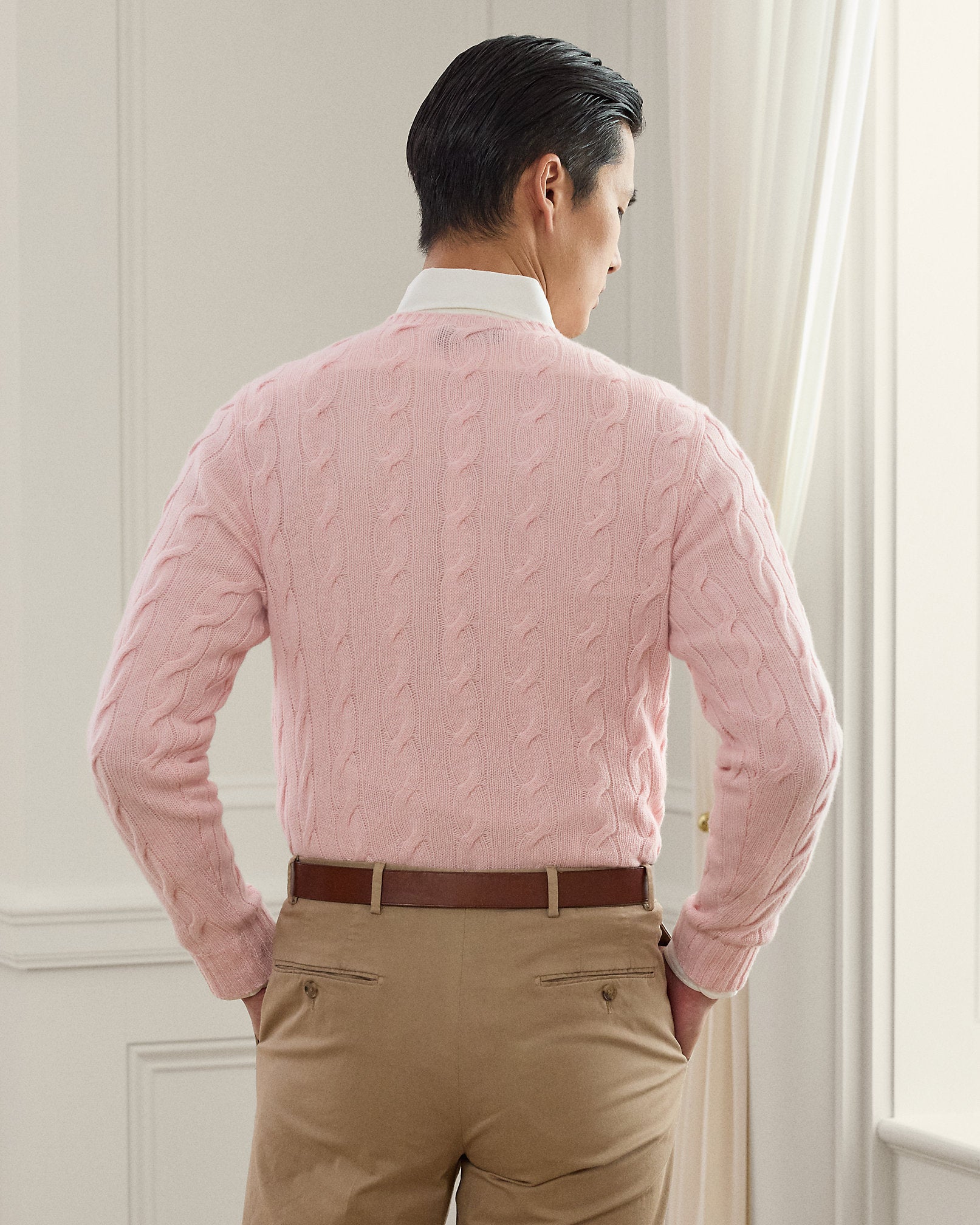 Ralph Lauren CableKnit Cashmere Sweater