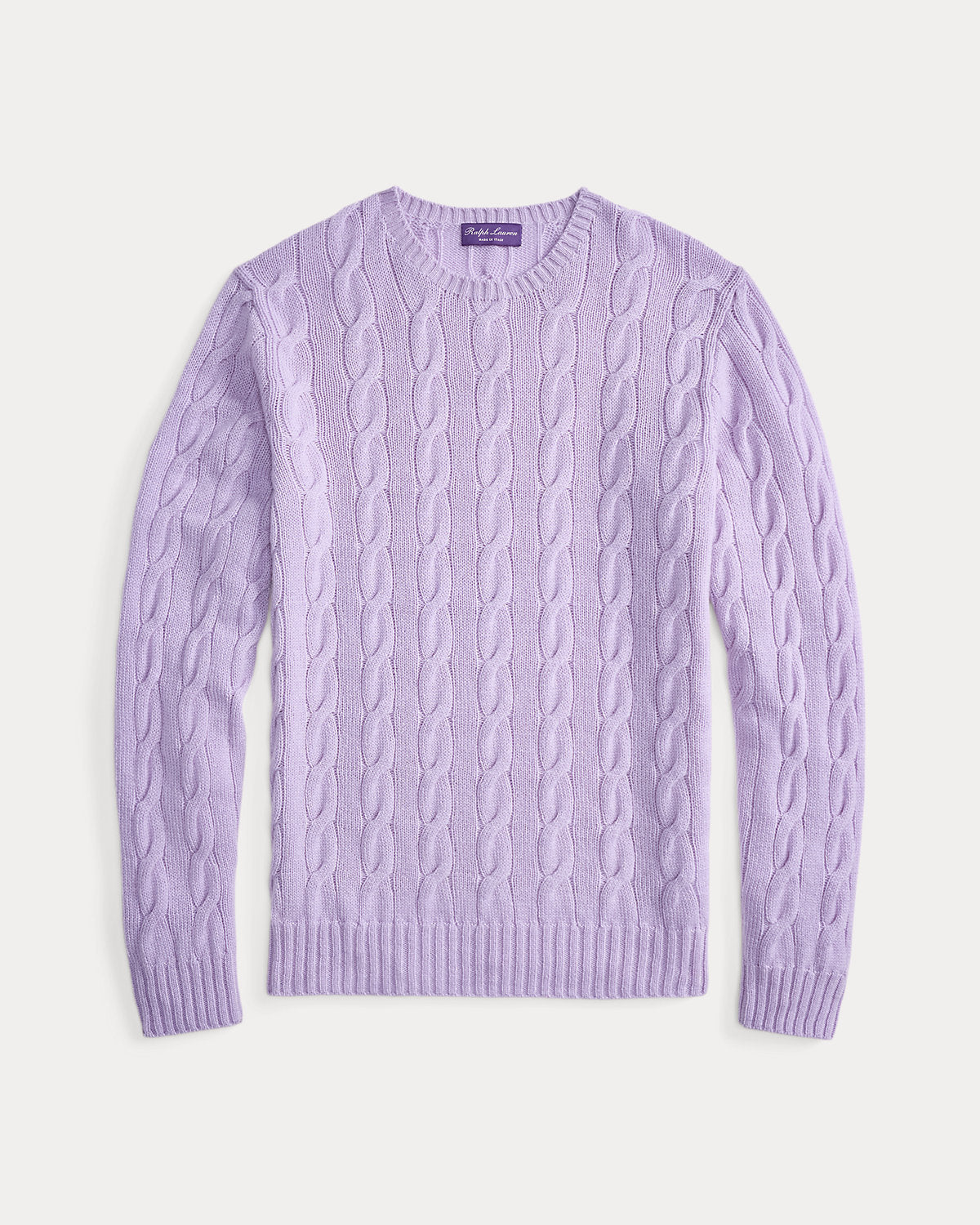 Ralph Lauren CableKnit Cashmere Sweater