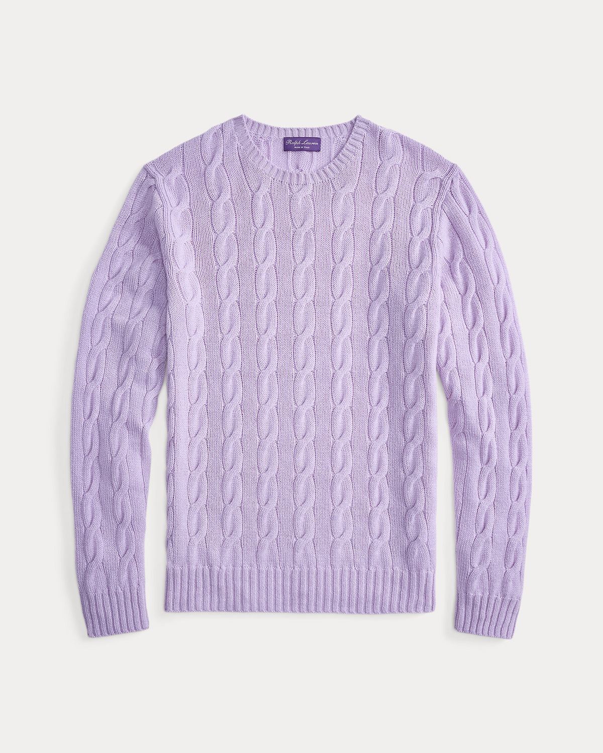 Ralph Lauren CableKnit Cashmere Sweater