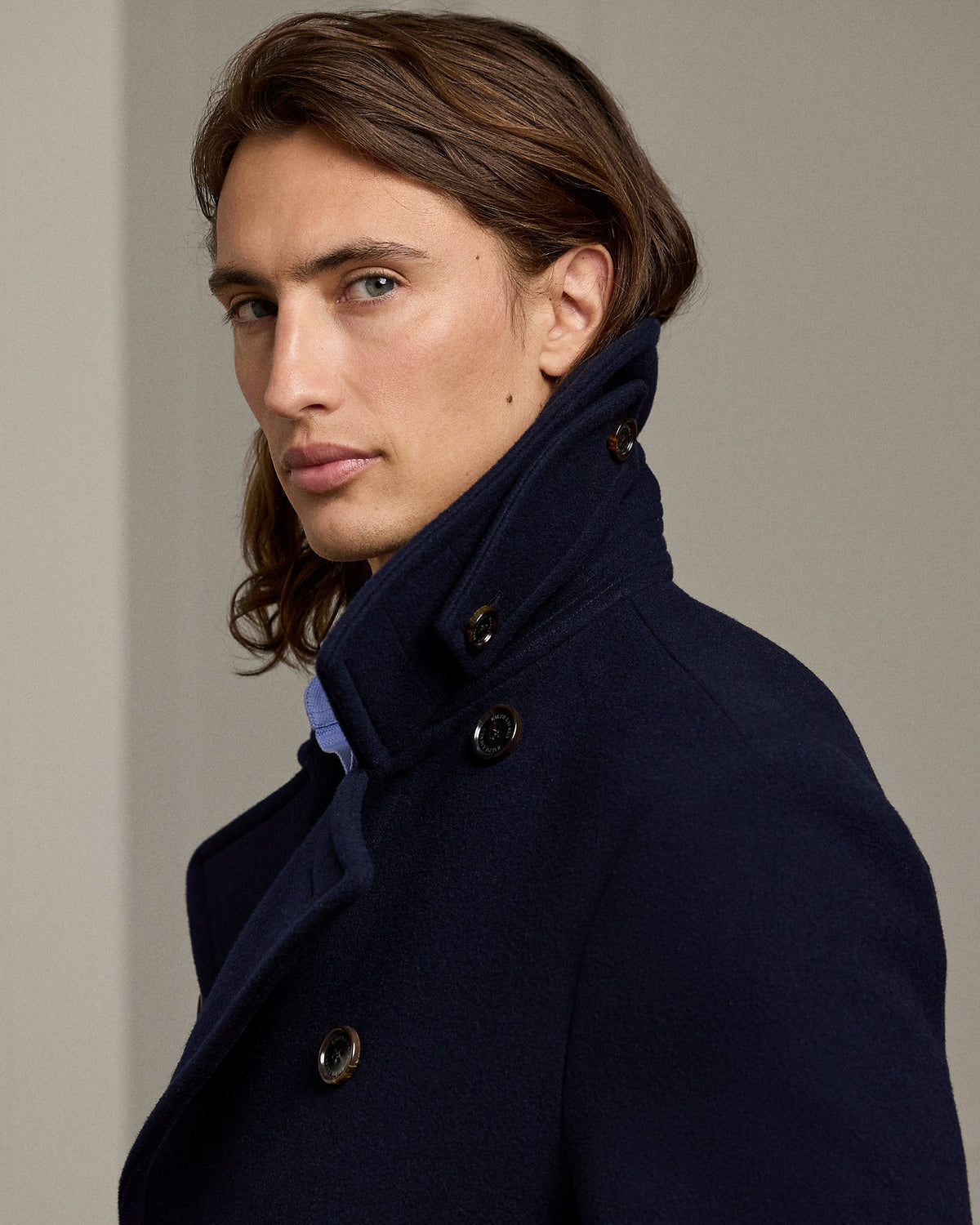Ralph Lauren Fullerton WoolCashmere Peacoat