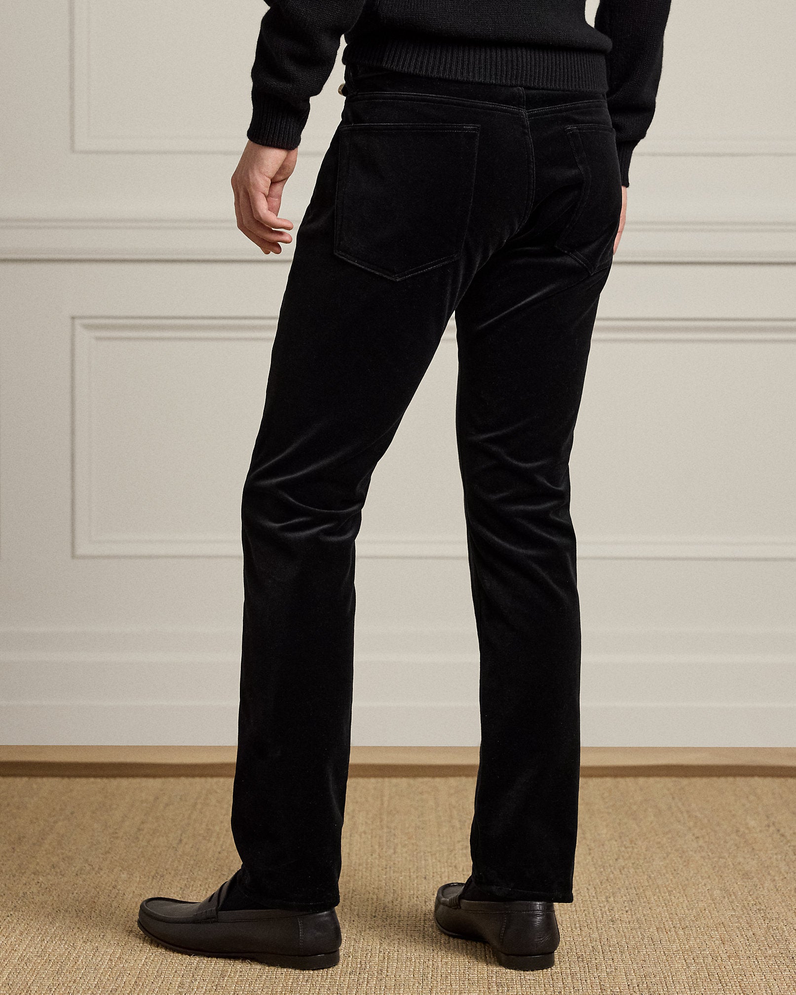 Ralph Lauren Slim Fit Velvet FivePocket Pant