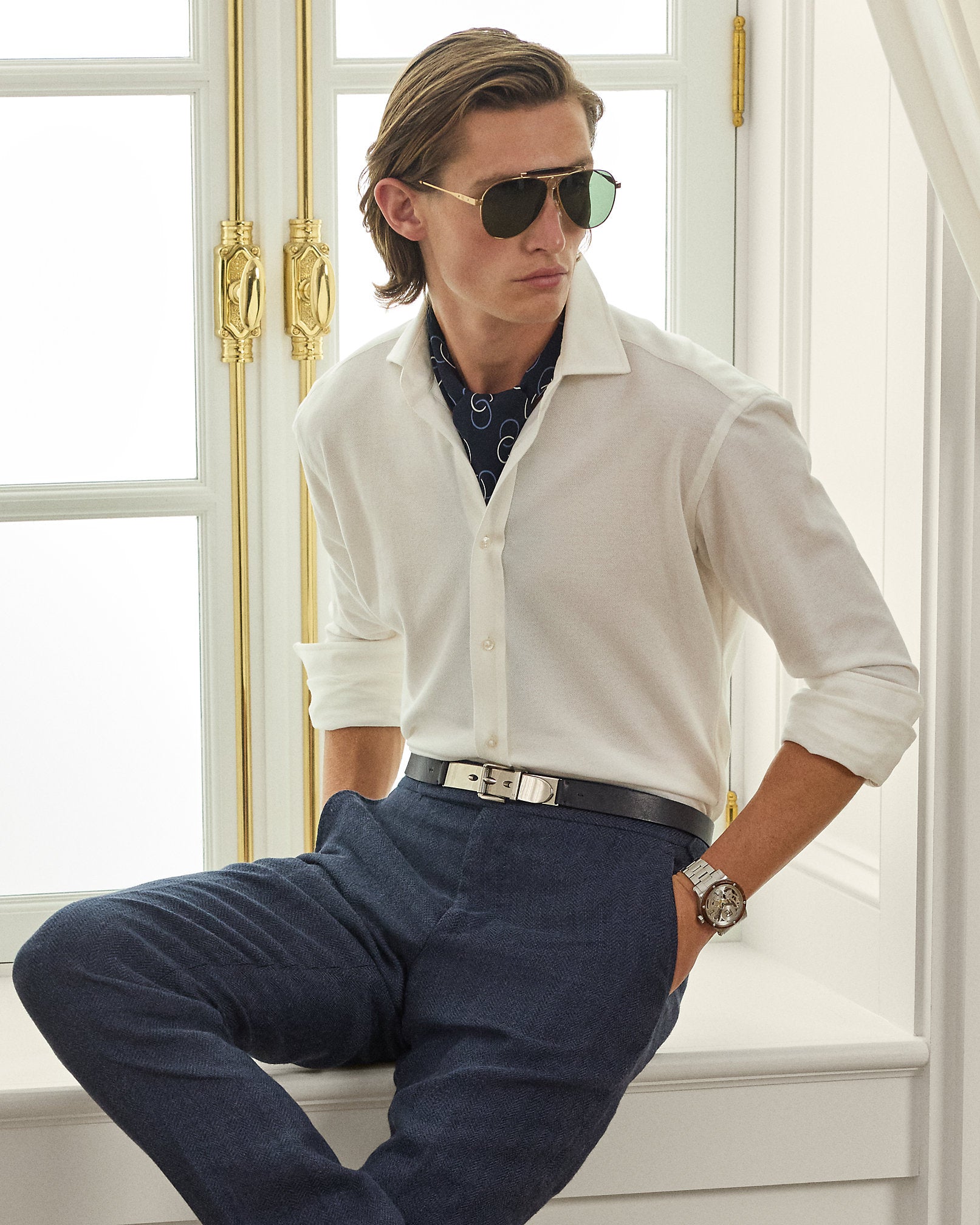 Ralph Lauren Knit Oxford Shirt