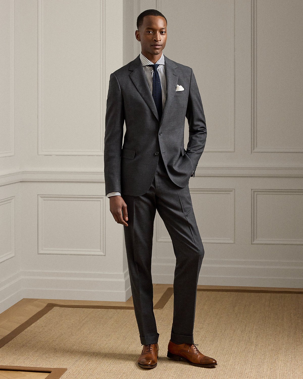 Ralph Lauren Gregory HandTailored Wool Twill Suit
