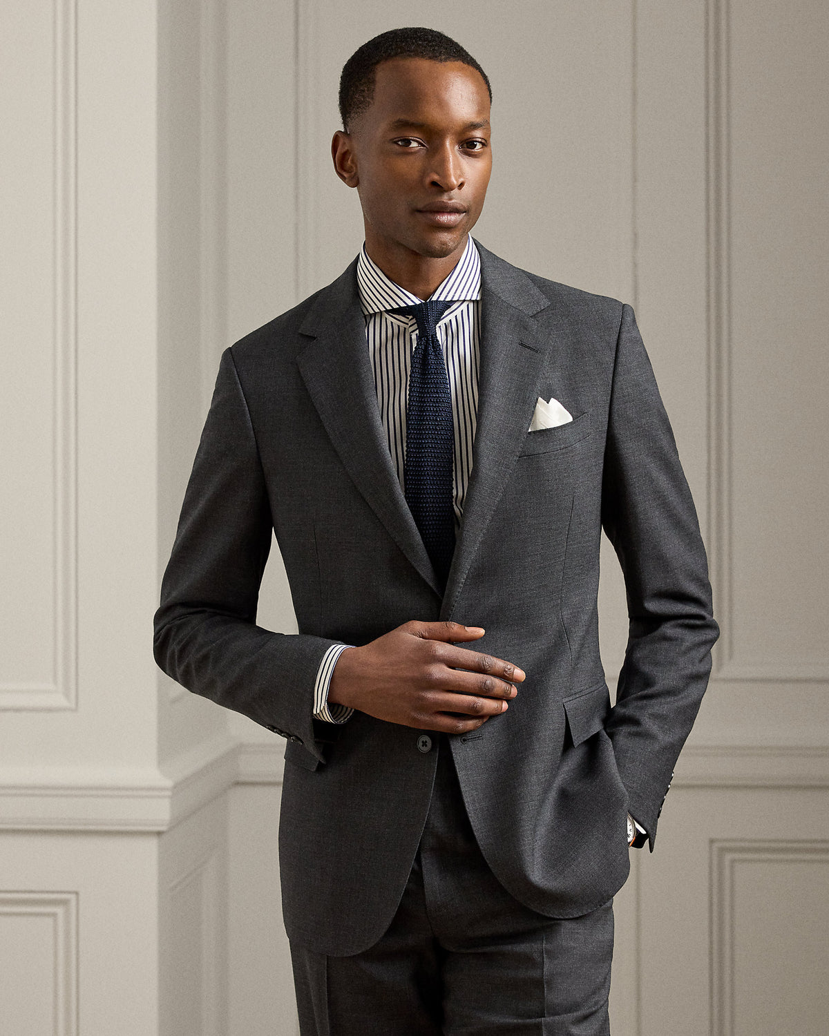 Ralph Lauren Gregory HandTailored Wool Twill Suit