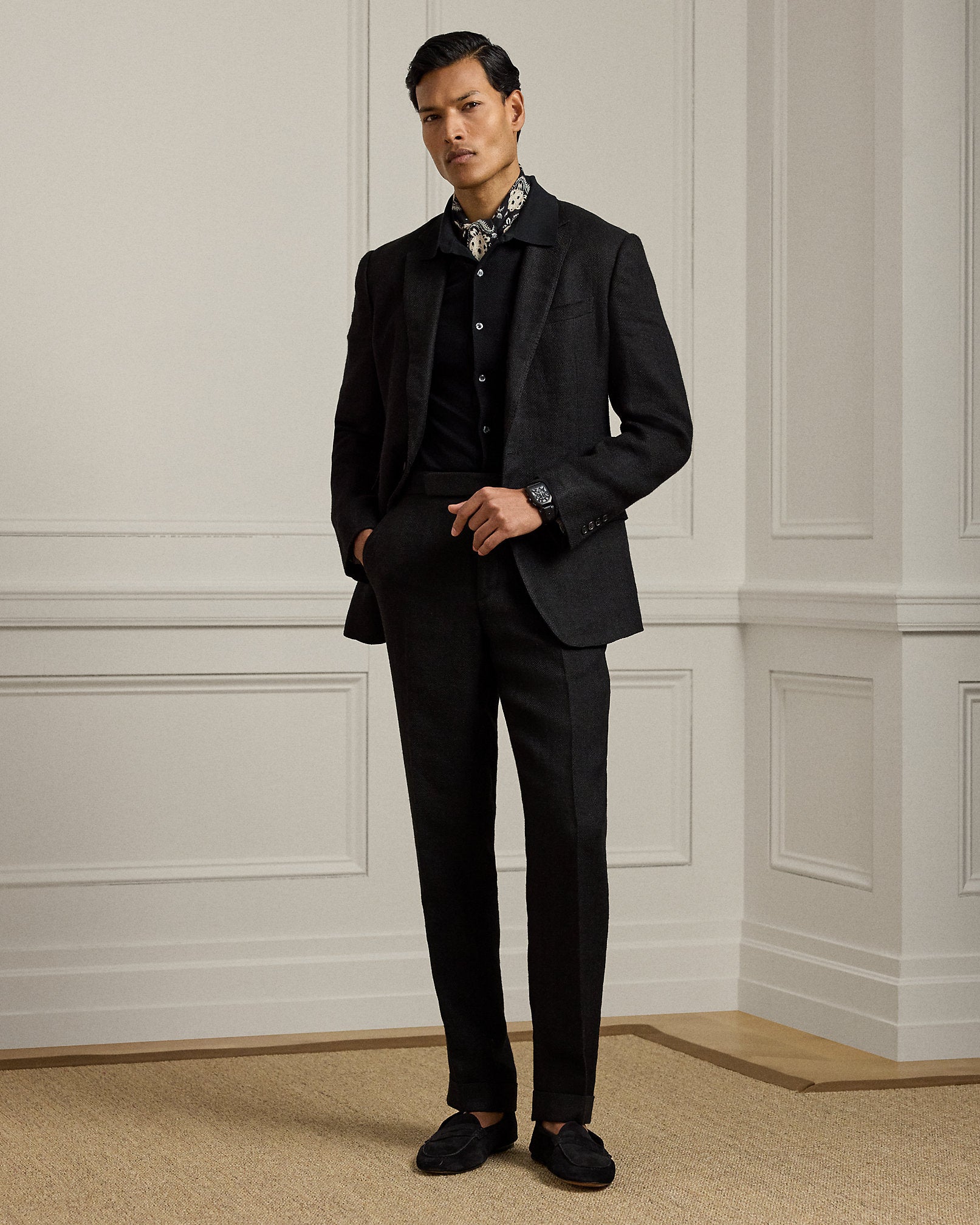 Ralph Lauren Kent HandTailored Herringbone Jacket