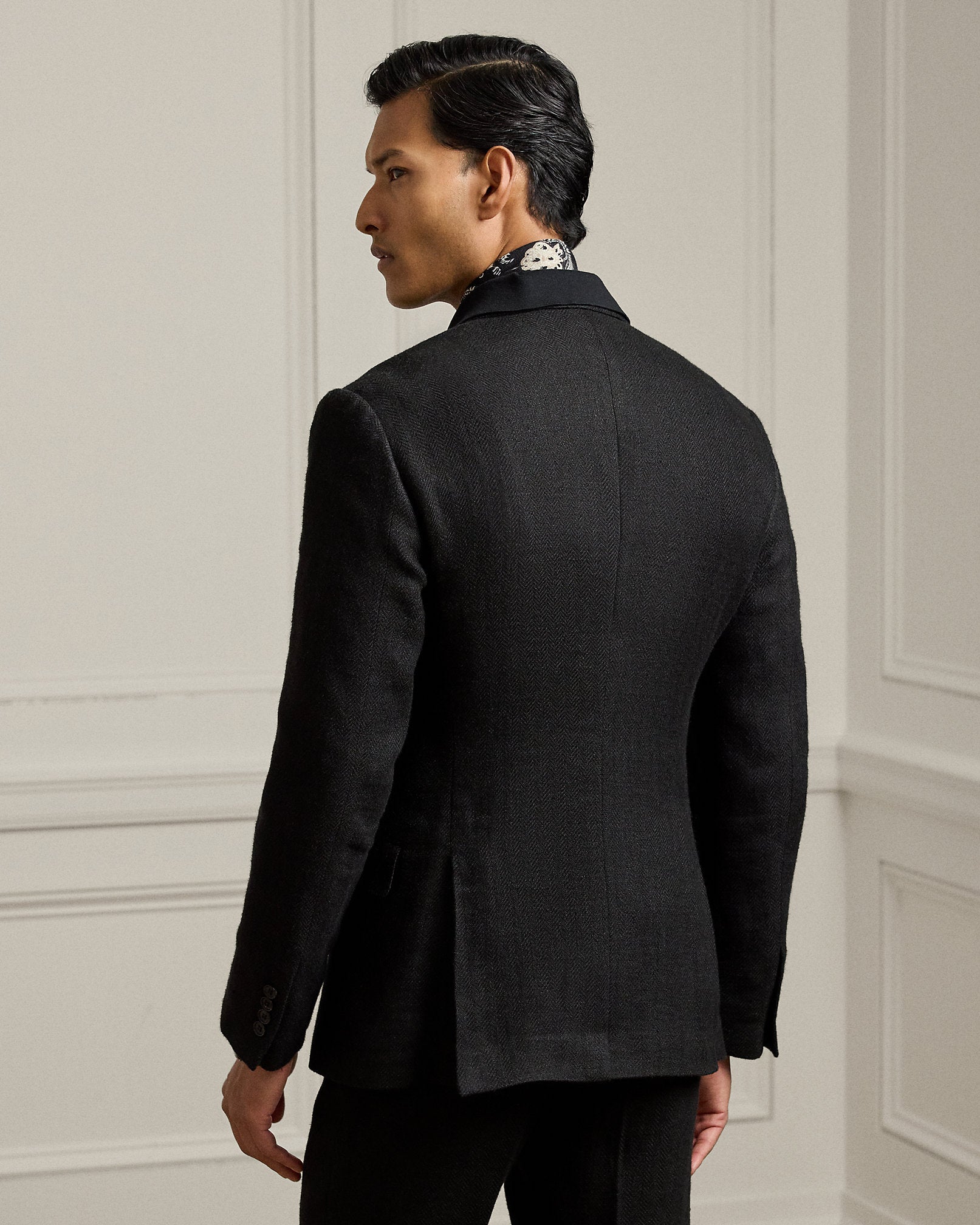 Ralph Lauren Kent HandTailored Herringbone Jacket