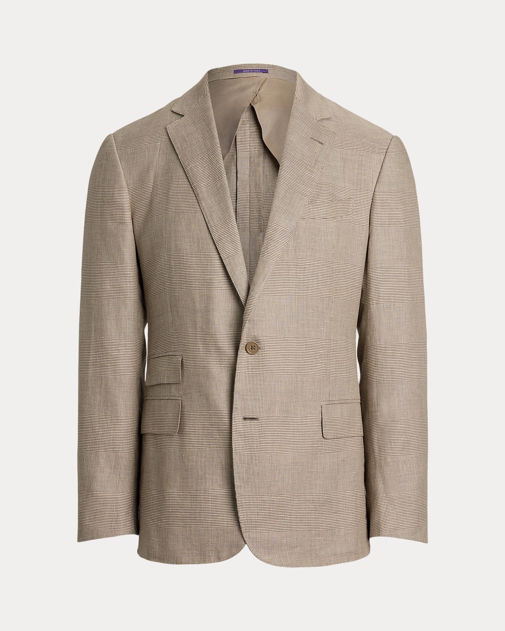 Ralph Lauren Kent HandTailored Glen Plaid Jacket