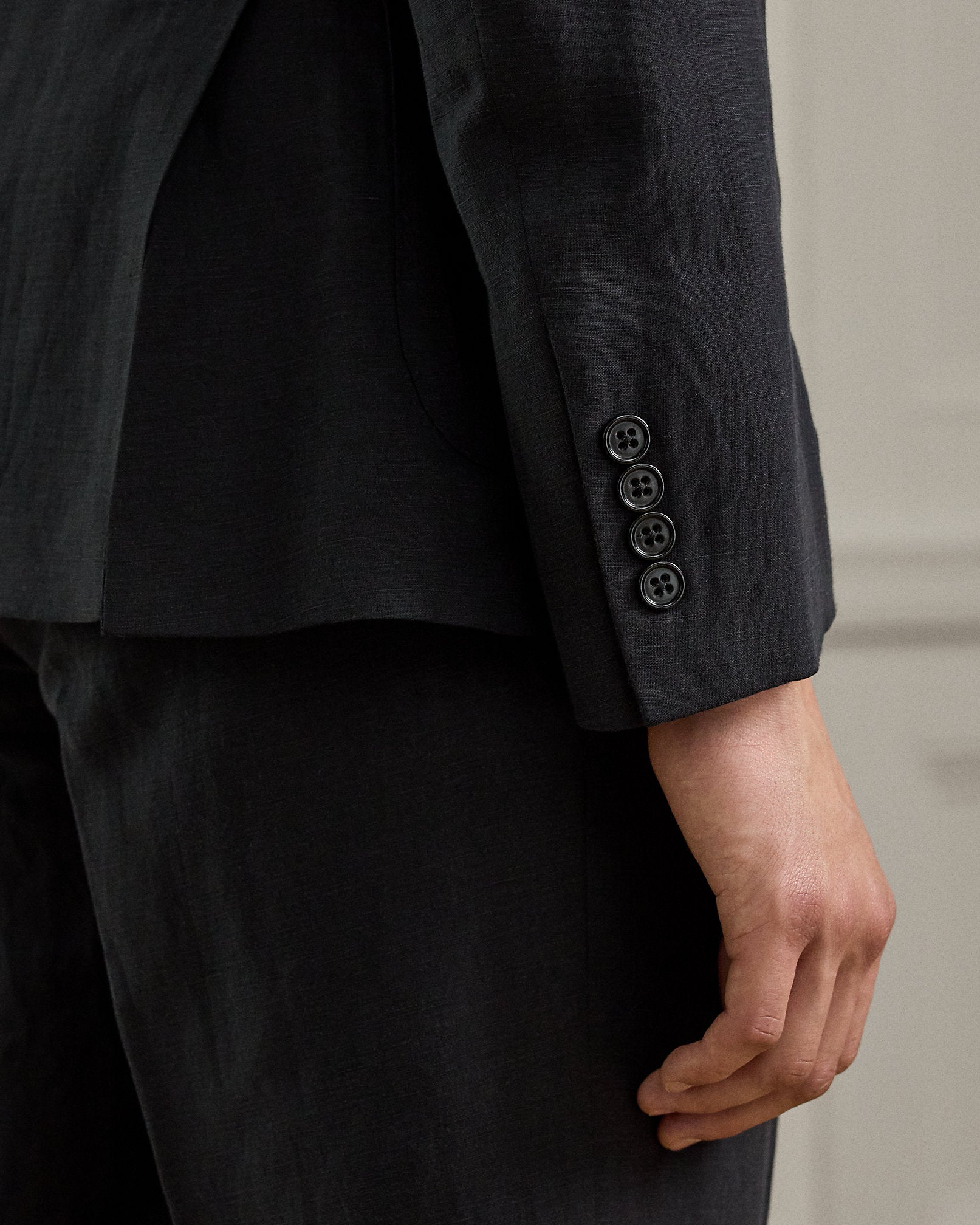 Ralph Lauren Kent HandTailored SilkLinen Jacket