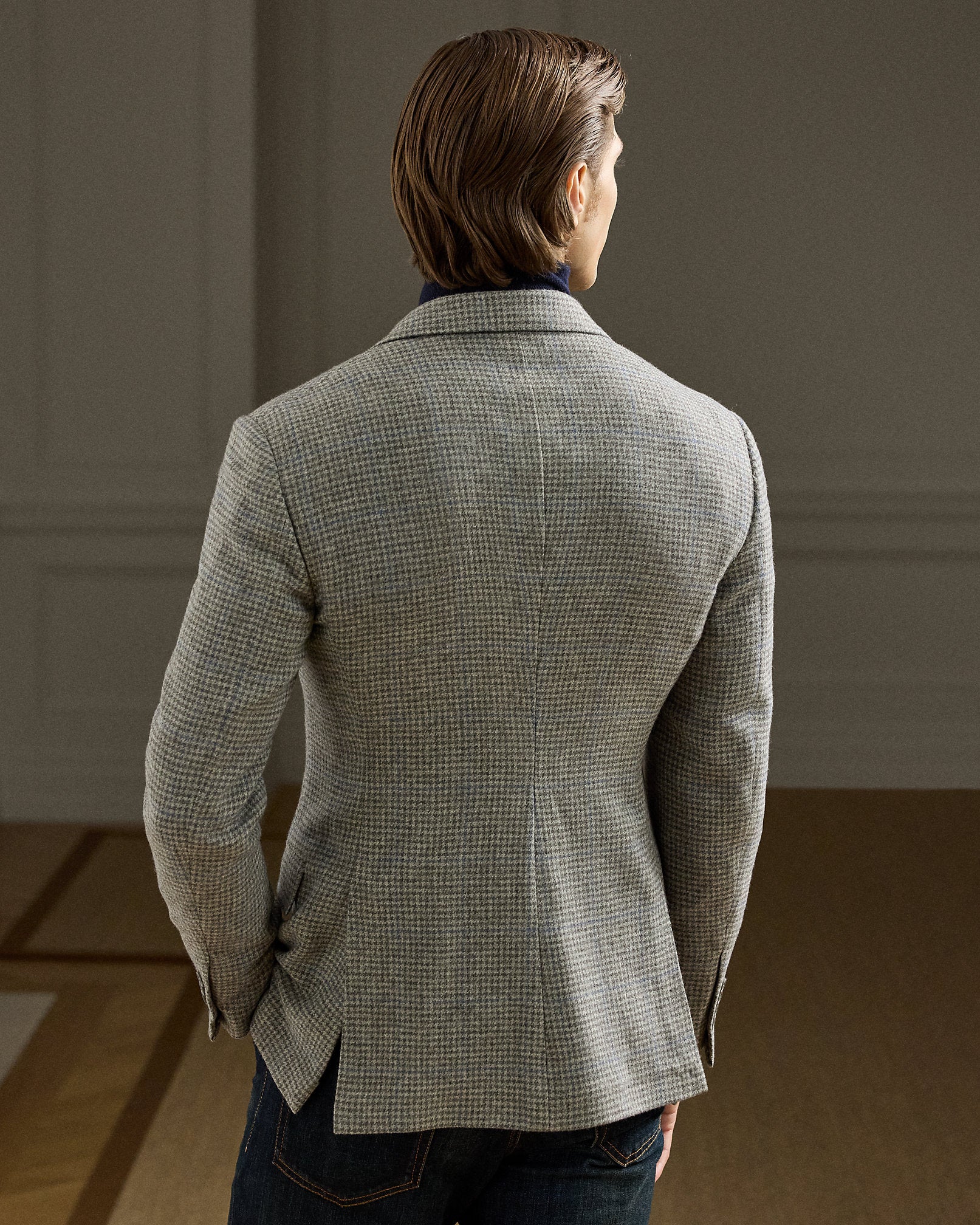 Ralph Lauren Kent HandTailored Houndstooth Jacket