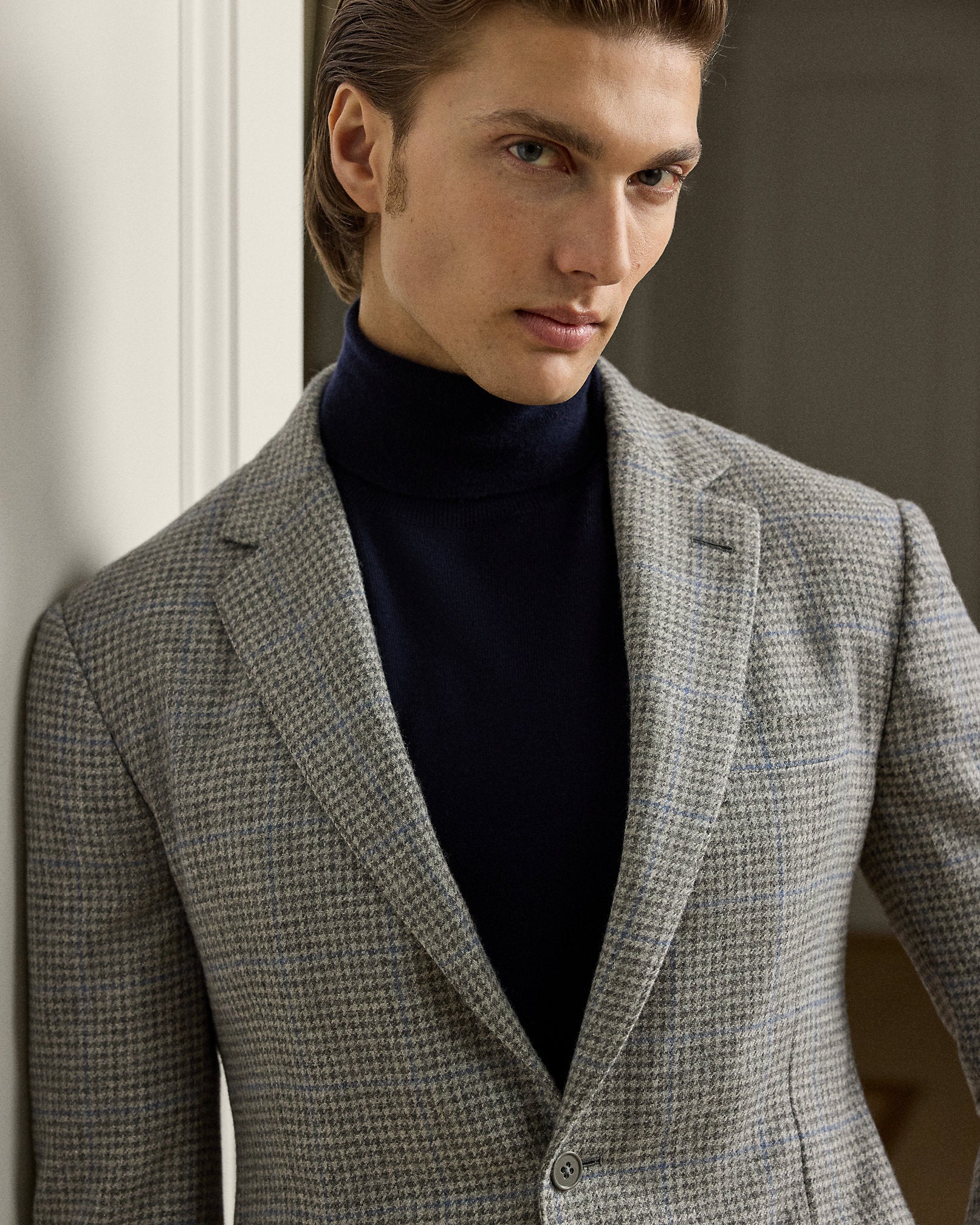 Ralph Lauren Kent HandTailored Houndstooth Jacket