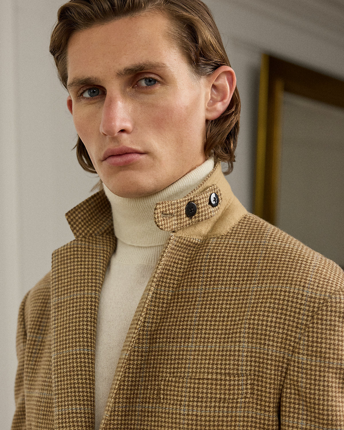 Ralph Lauren Kent HandTailored Houndstooth Jacket