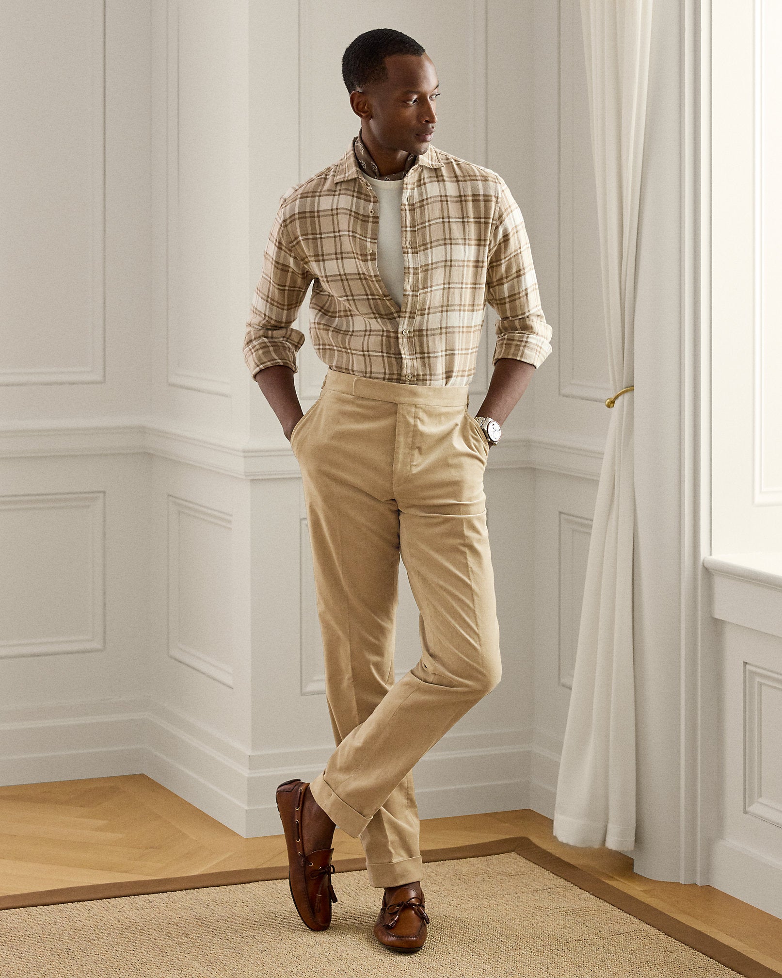 Ralph Lauren Gregory HandTailored Corduroy Trouser