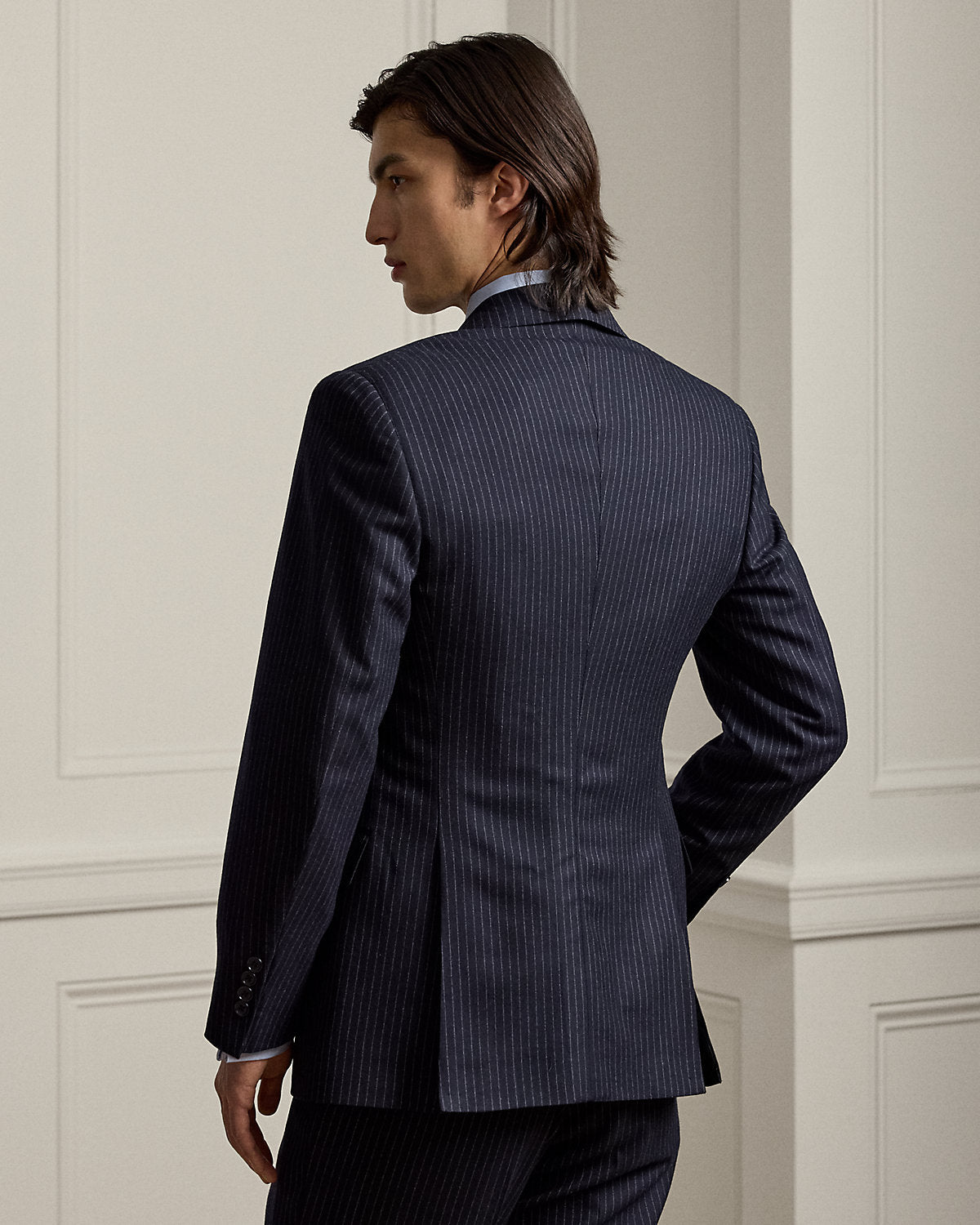 Ralph Lauren Gregory HandTailored Striped Wool Suit