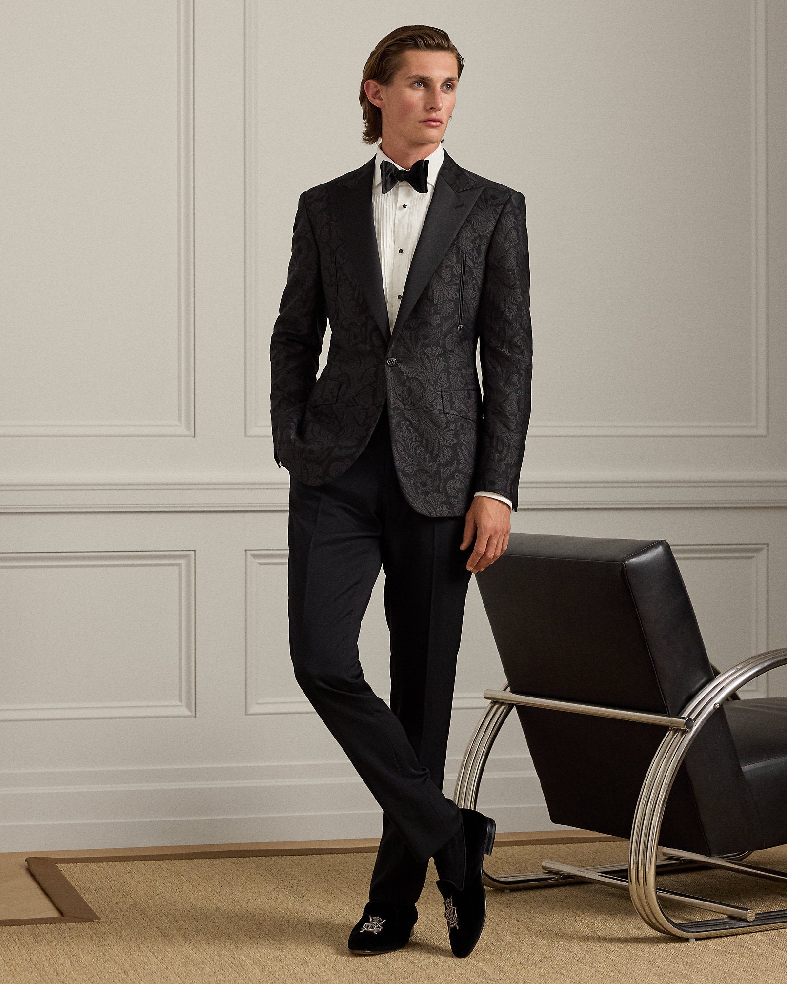 Ralph Lauren Gregory HandTailored Paisley Jacket