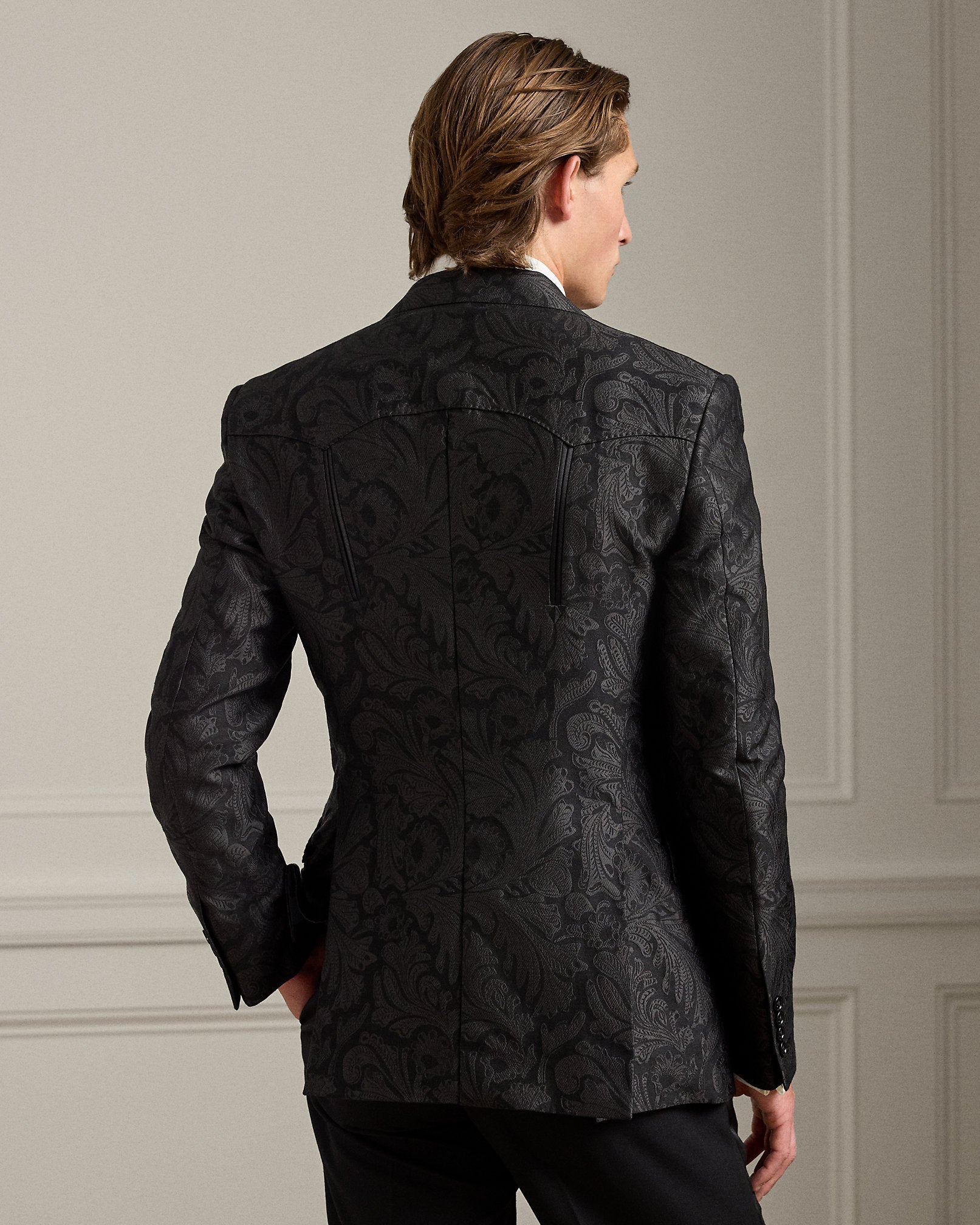 Ralph Lauren Gregory HandTailored Paisley Jacket