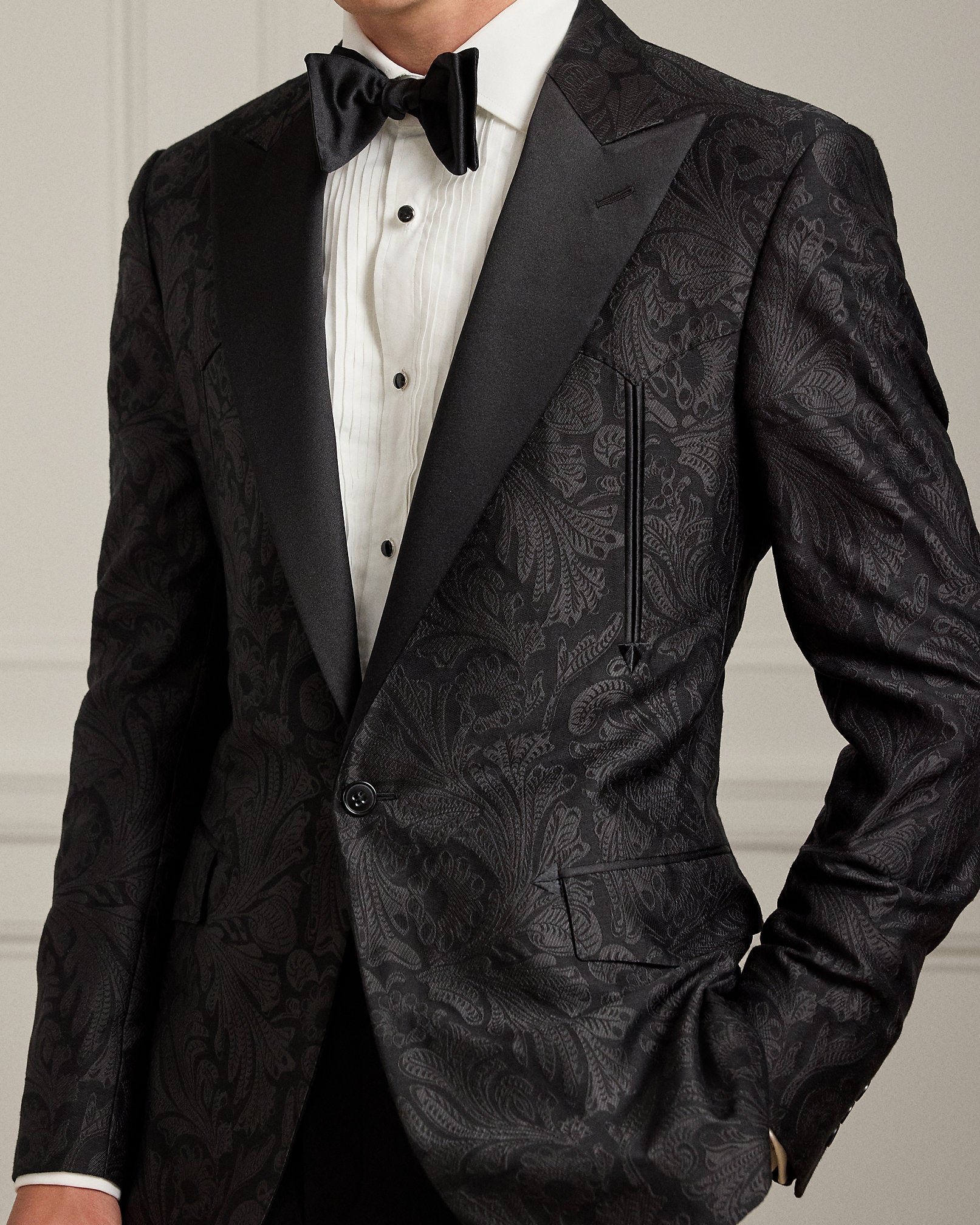 Ralph Lauren Gregory HandTailored Paisley Jacket
