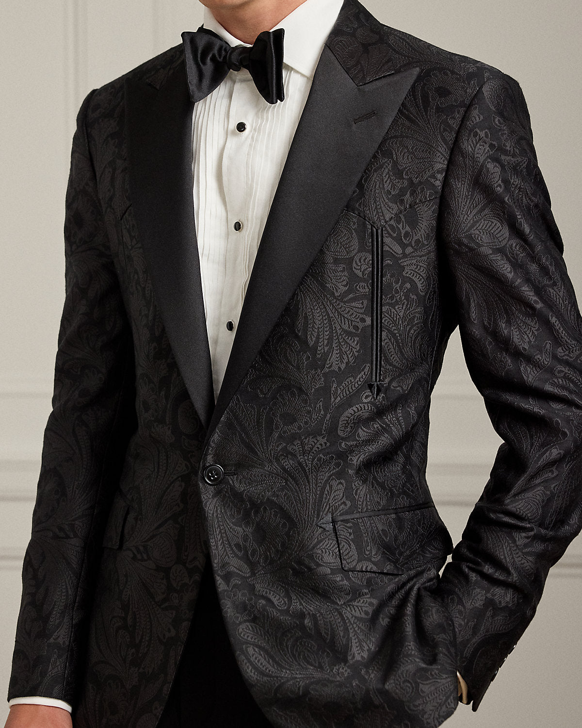 Ralph Lauren Gregory HandTailored Paisley Jacket