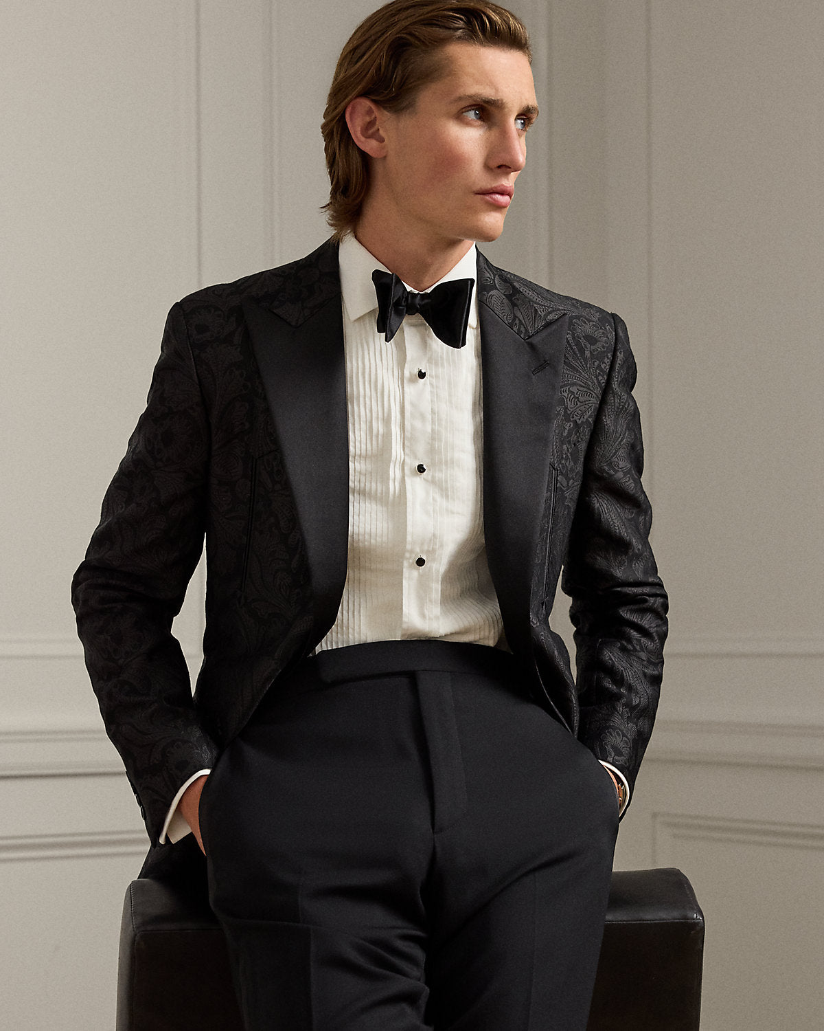 Ralph Lauren Gregory HandTailored Paisley Jacket
