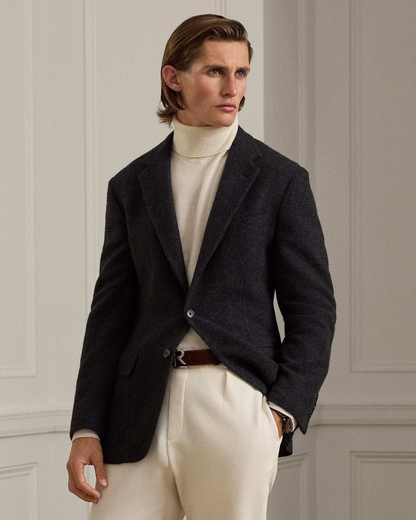 Ralph Lauren Hadley HandTailored Brushed Sport Coat