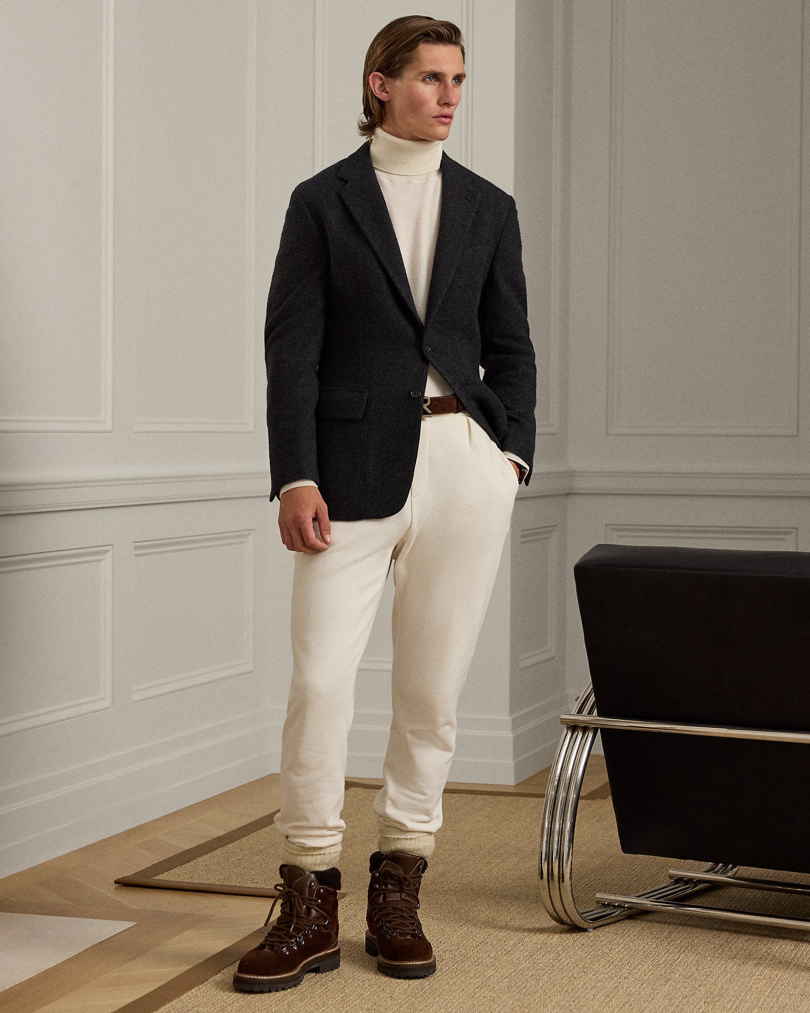 Ralph Lauren Hadley HandTailored Brushed Sport Coat