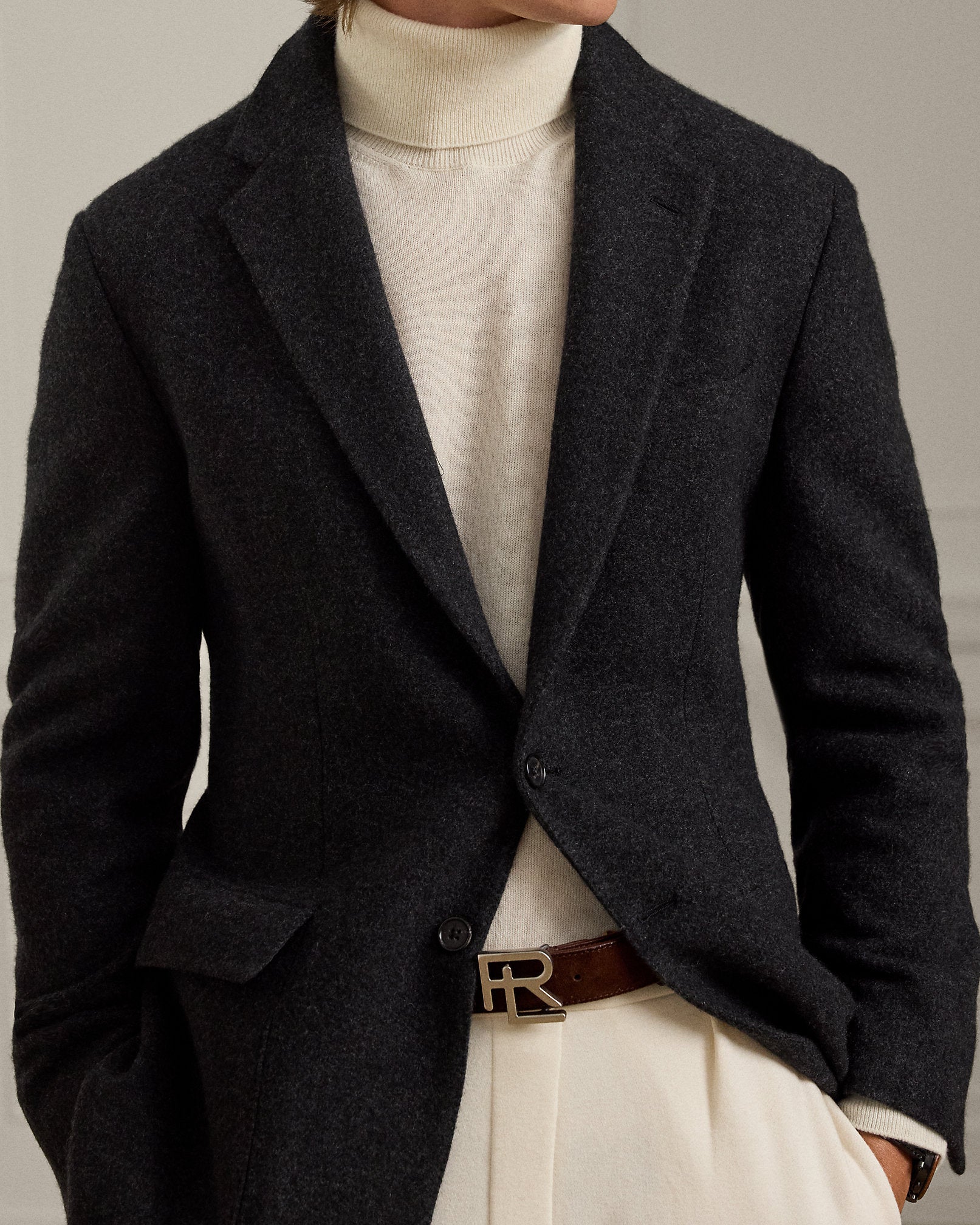 Ralph Lauren Hadley HandTailored Brushed Sport Coat