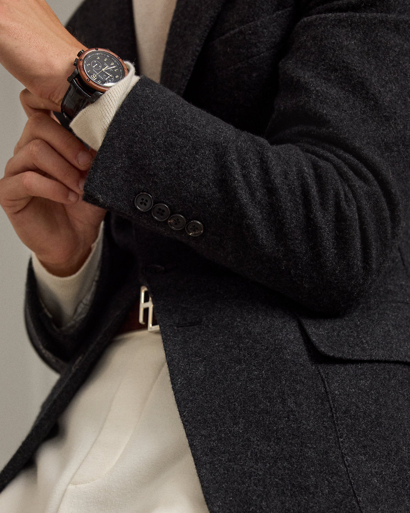 Ralph Lauren Hadley HandTailored Brushed Sport Coat