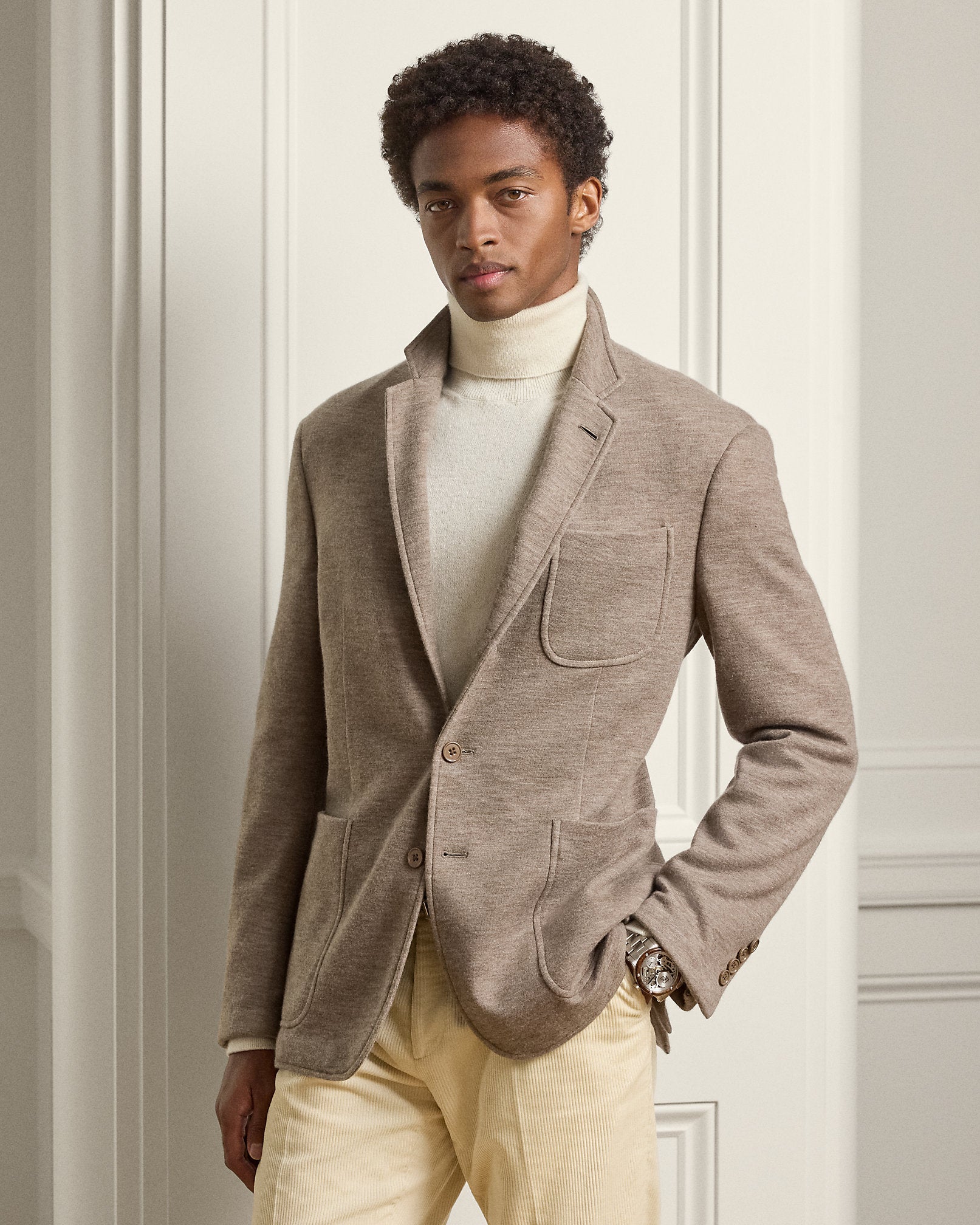 Ralph Lauren Hadley HandTailored DoubleKnit Jacket