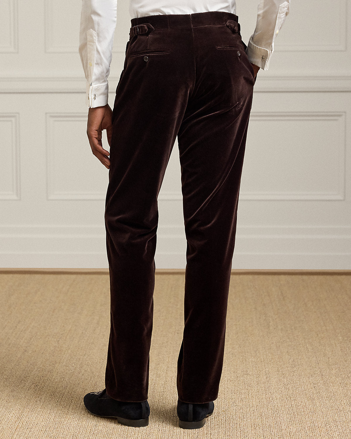 Ralph Lauren Gregory HandTailored Velvet Trouser