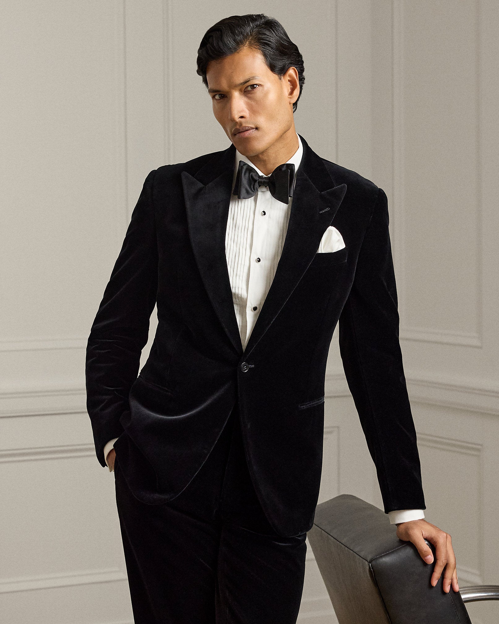Ralph Lauren Gregory HandTailored Velvet Jacket