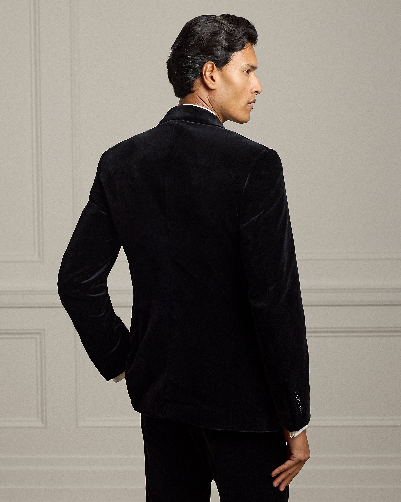 Ralph Lauren Gregory HandTailored Velvet Jacket