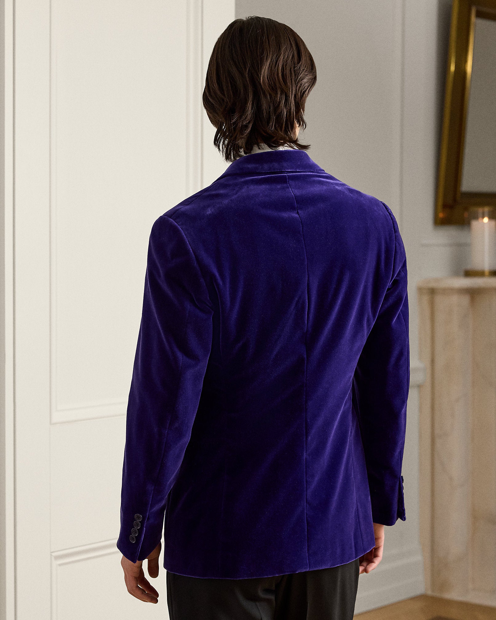 Ralph Lauren Kent HandTailored Velvet Jacket