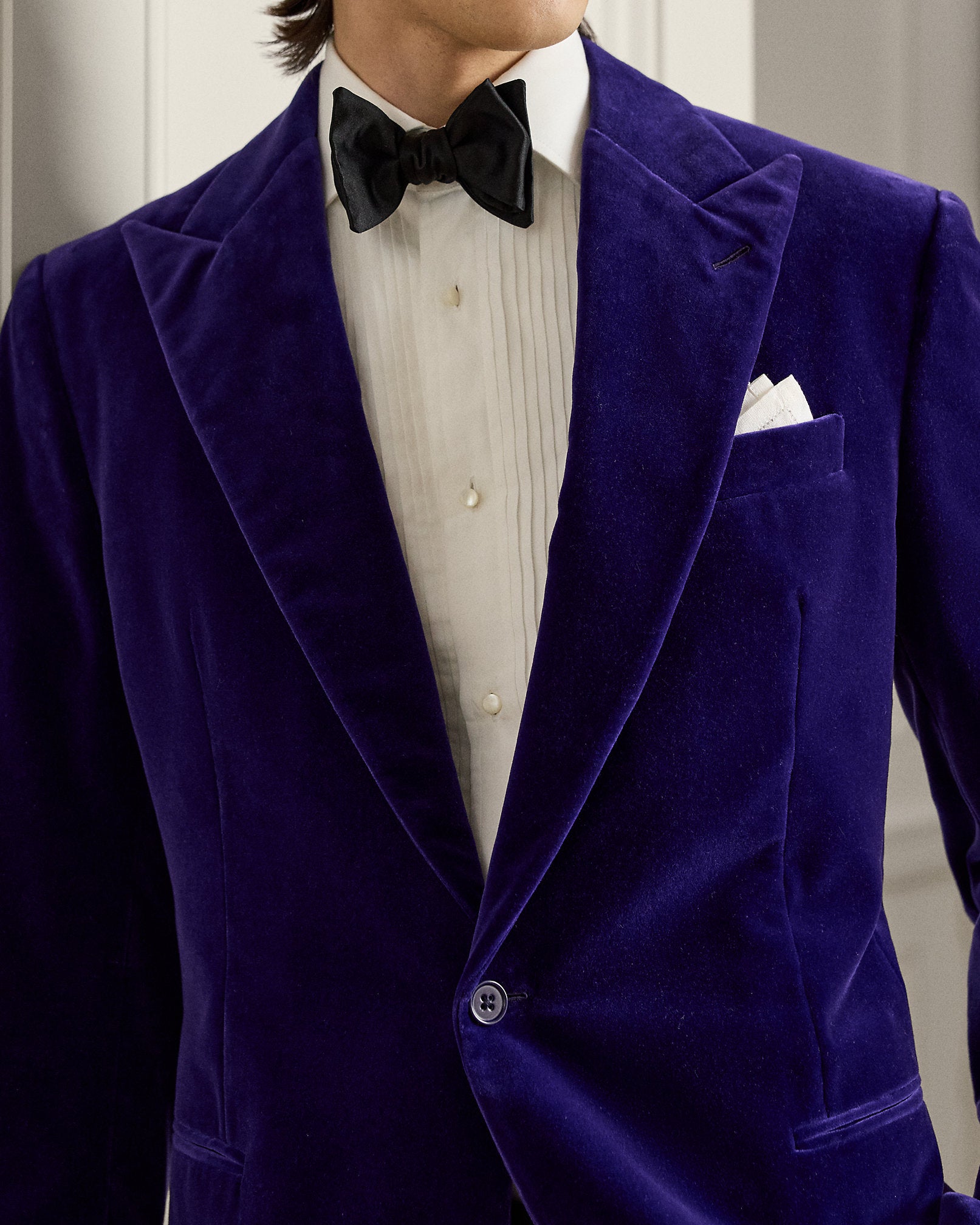 Ralph Lauren Kent HandTailored Velvet Jacket