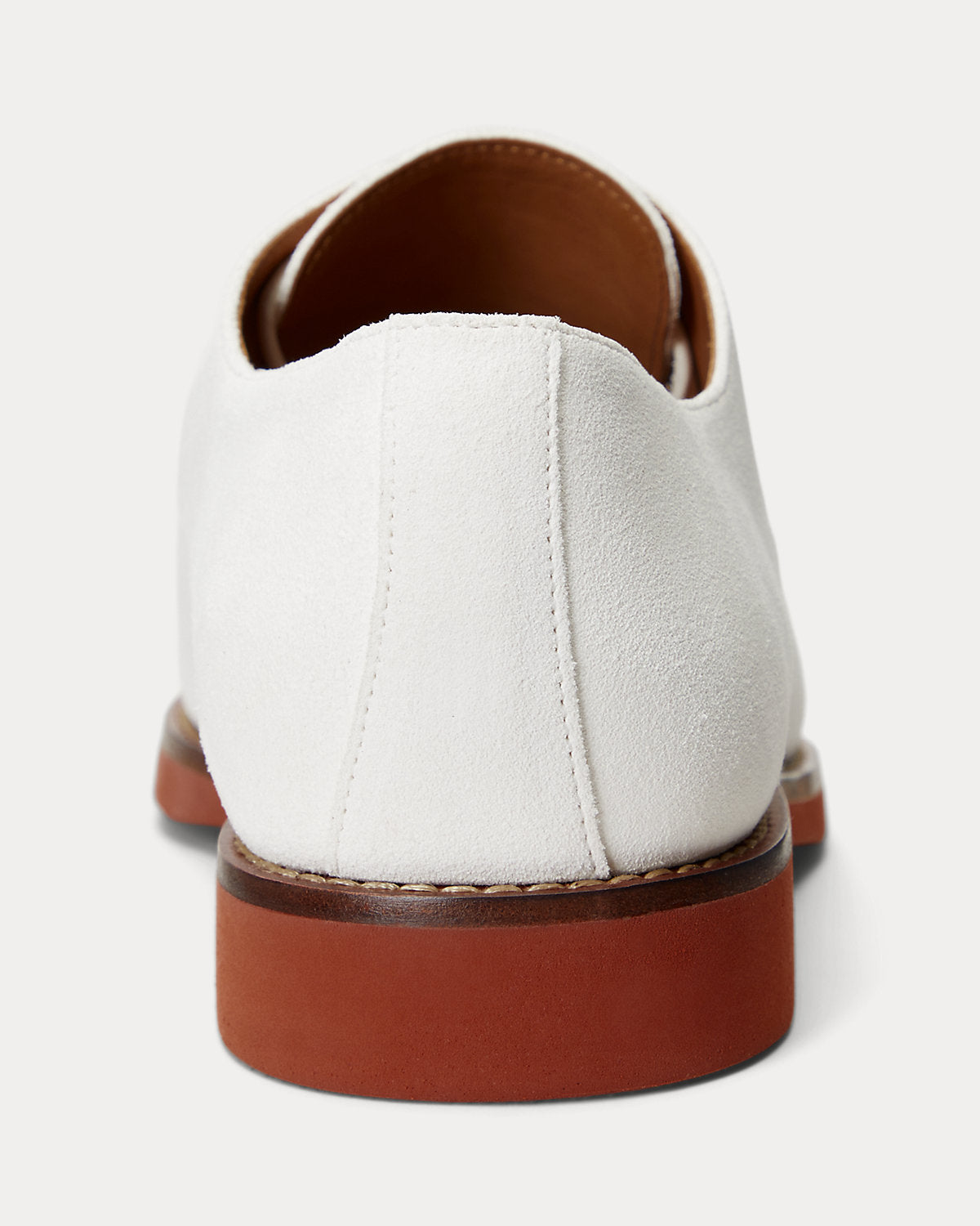 Ralph Lauren Rhett Calfsuede Derby Shoe White