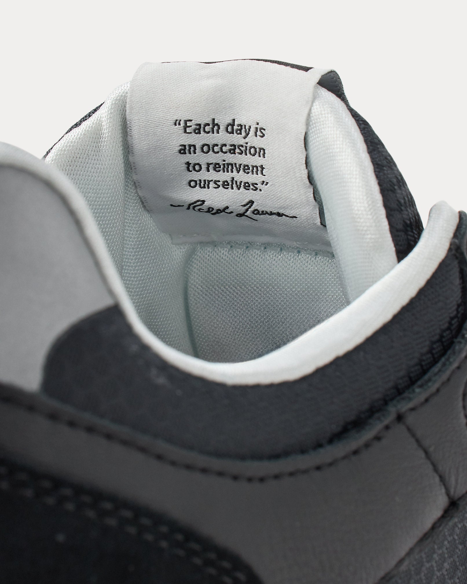 Ralph Lauren Train 89 V2 Suedepaneled Sneaker Black